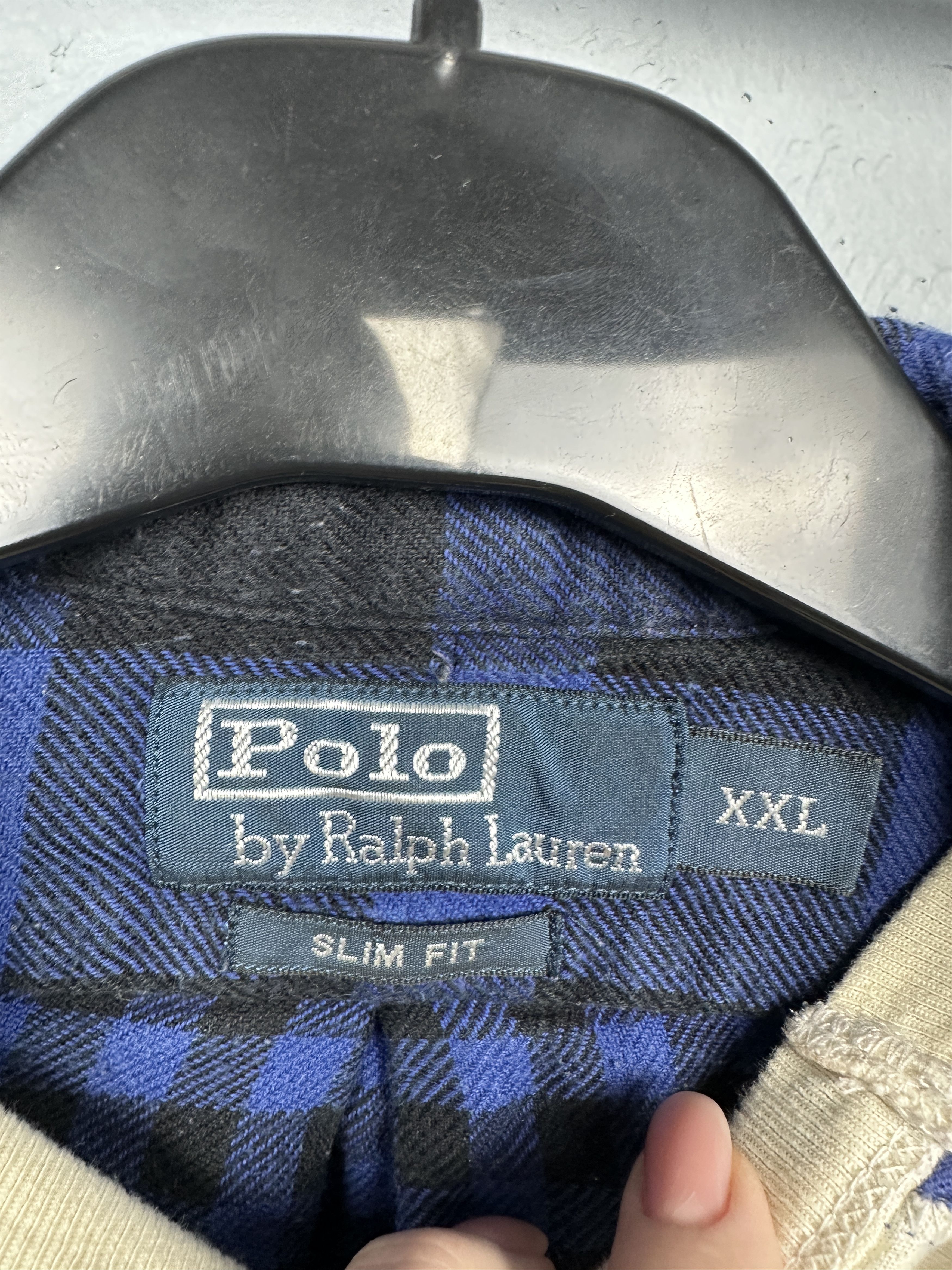 Polo Ralph Lauren Polo Ralph Lauren Vintage Mens Flannel Plaid Shirt Size US XXL / EU 58 / 5 - 3 Thumbnail