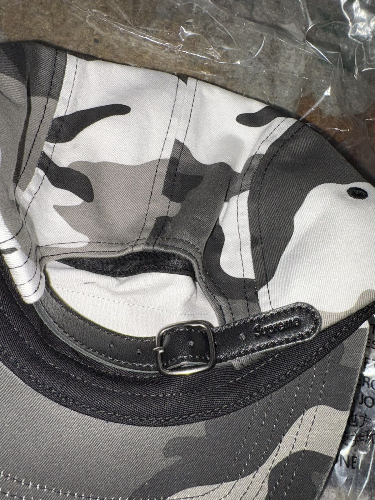 Supreme Supreme Washed Chino Twill Camp Cap Snow Camo (SS26) Size ONE SIZE - 4 Thumbnail