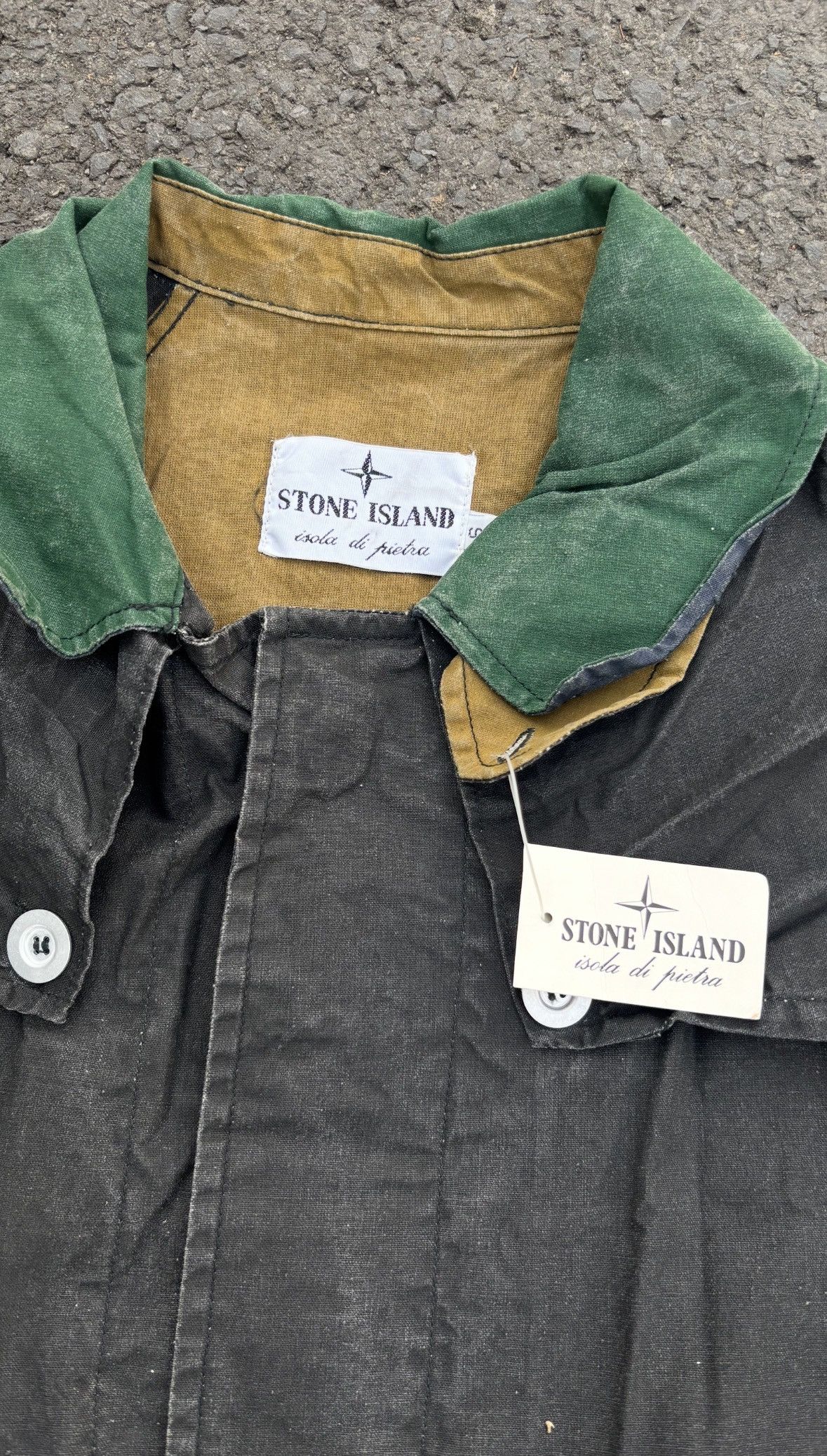 Stone Island GRAILED ITEM VINTAGE STONE ISLAND 1982 TELA STELLA Size US S / EU 44-46 / 1 - 8 Thumbnail