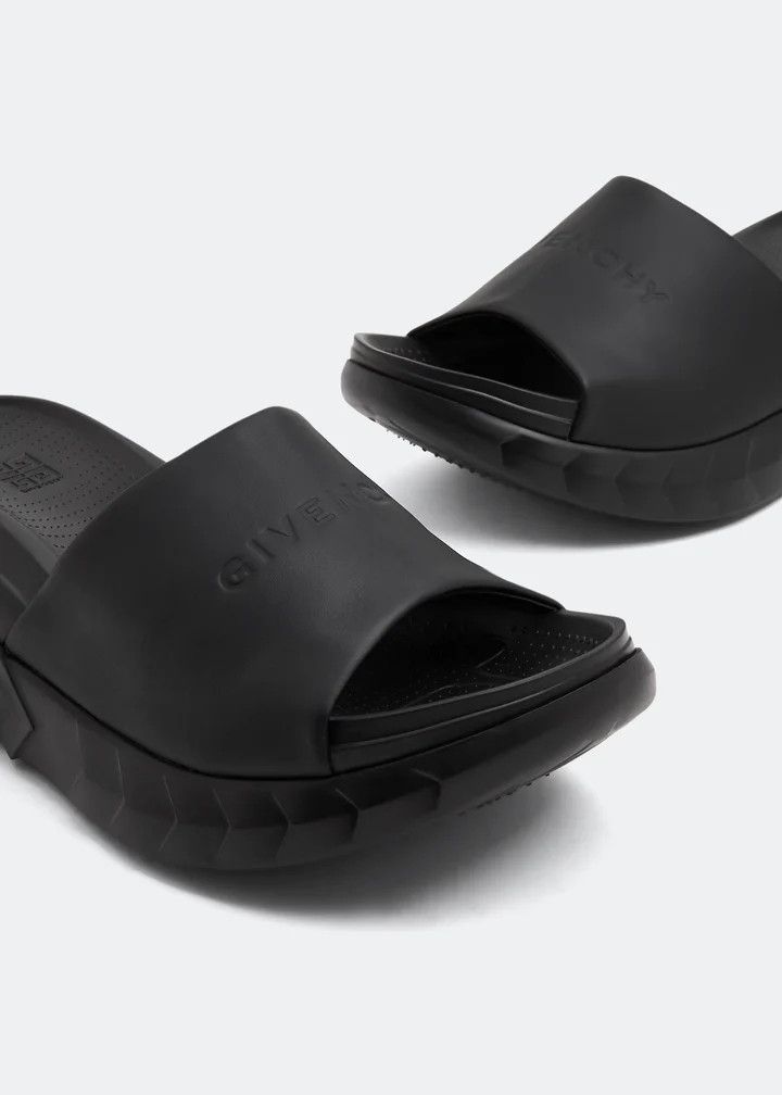 Givenchy o1n1vont0326 Marshmallow Sandals in Black Size US 8 / IT 38 - 2 Thumbnail