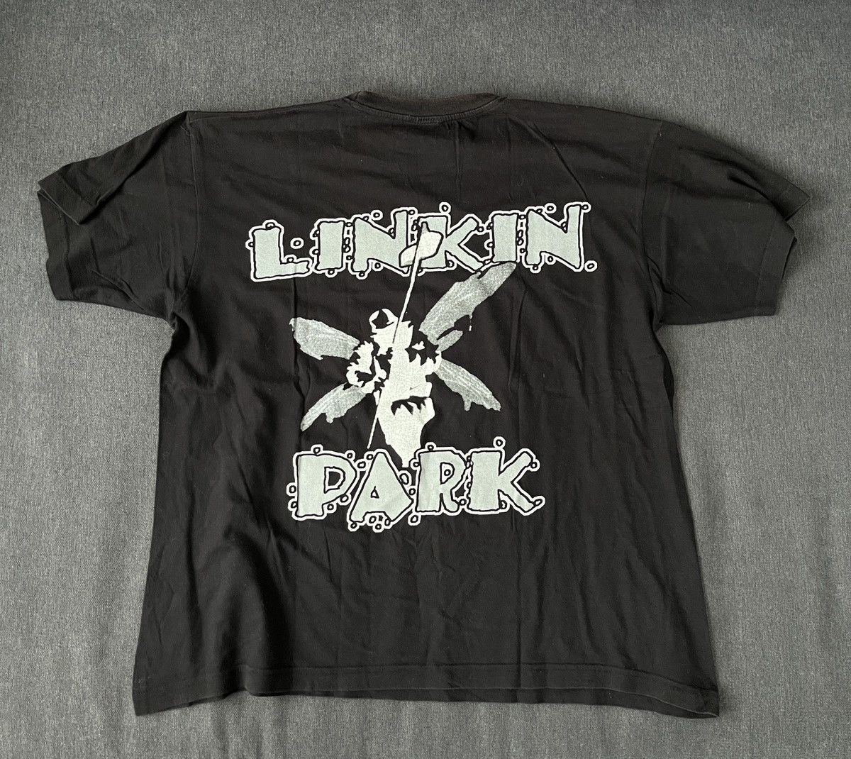 Vintage Vintage Linkin Park 2000 Hybrid Theory Boxy T-shirt Size US M / EU 48-50 / 2 - 12 Thumbnail