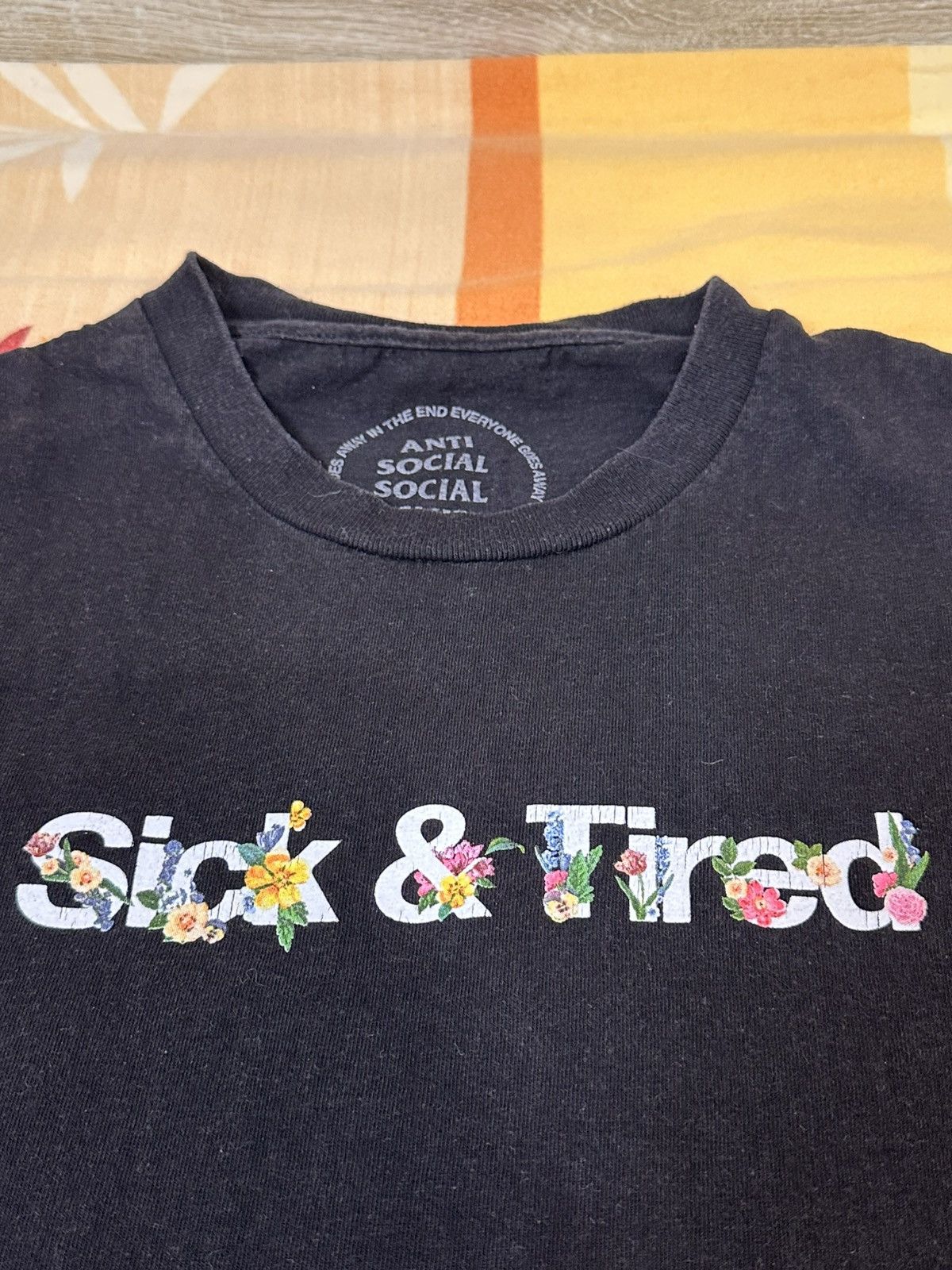 Anti Social Social Club 🔥 Anti Social Social Club DS Self Conclusion T Shirt ASSC Size US XL / EU 56 / 4 - 10 Thumbnail
