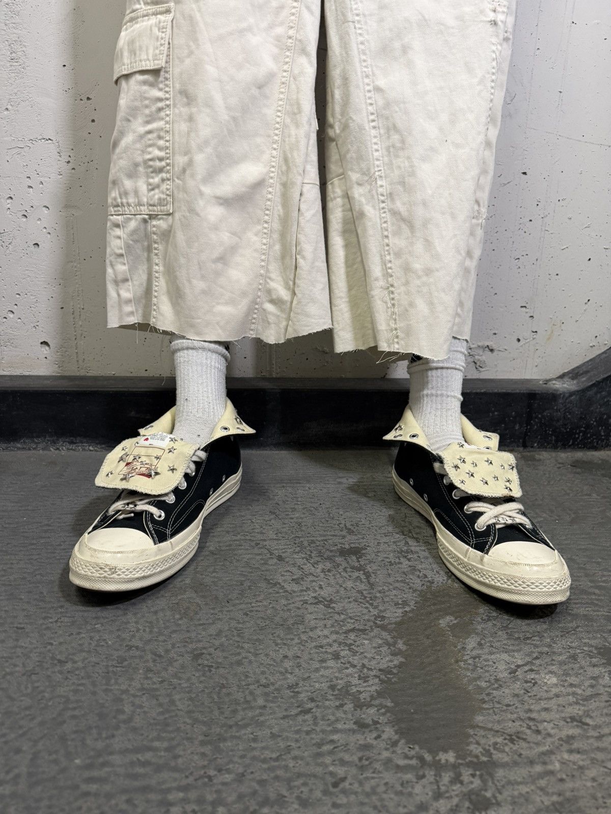 Comme des Garcons LPS CDG Converse Rework Size US 12 / EU 45 - 5 Thumbnail