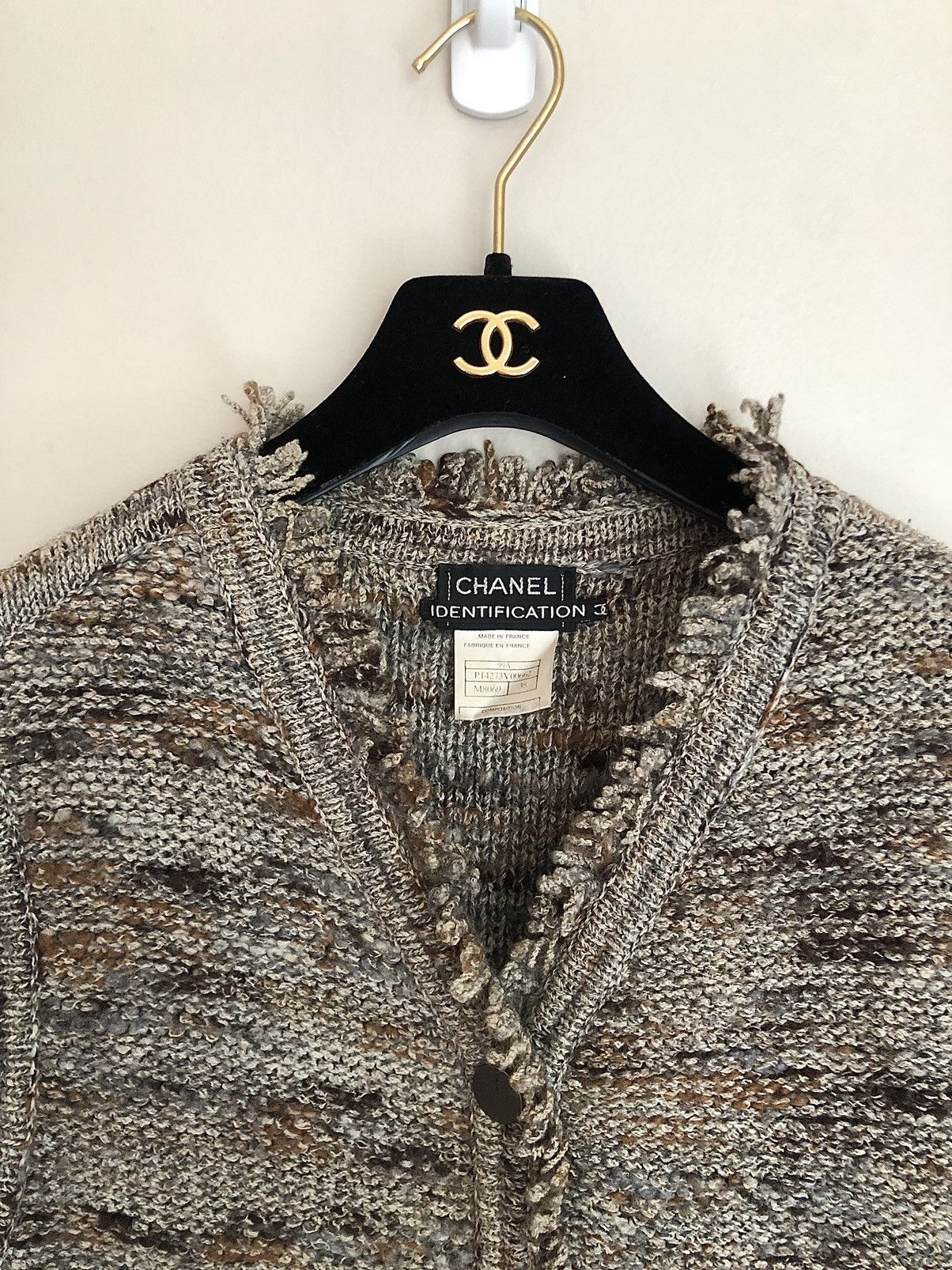 Chanel Chanel AW1999 Runway Grey/Purple Fringed Knit Jacket Size XS / US 0-2 / IT 36-38 - 5 Thumbnail