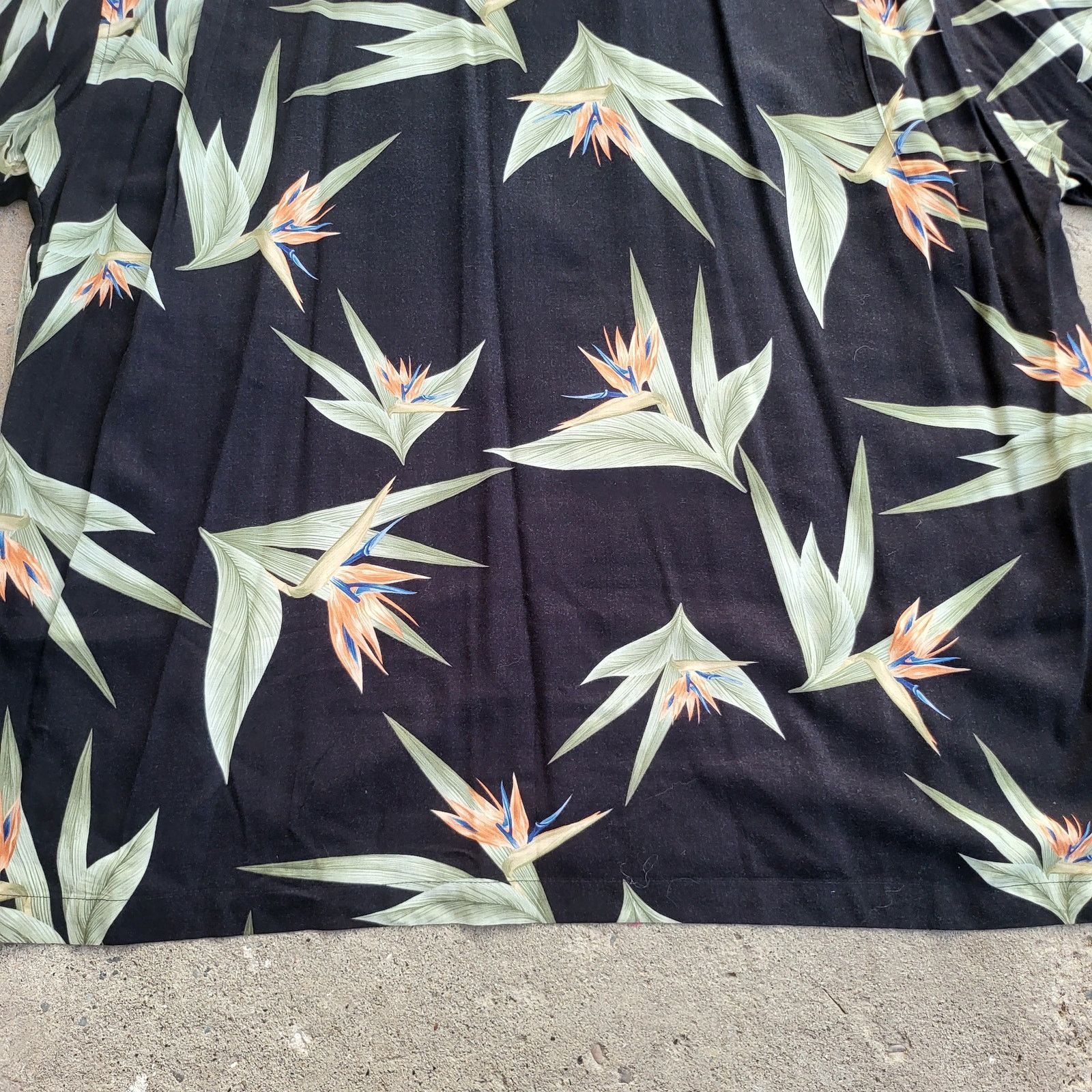 United Bamboo Vintage Bamboo Cay Hawaiian Shirt Size 2XL XXL Black Rayon Size US XXL / EU 58 / 5 - 5 Thumbnail