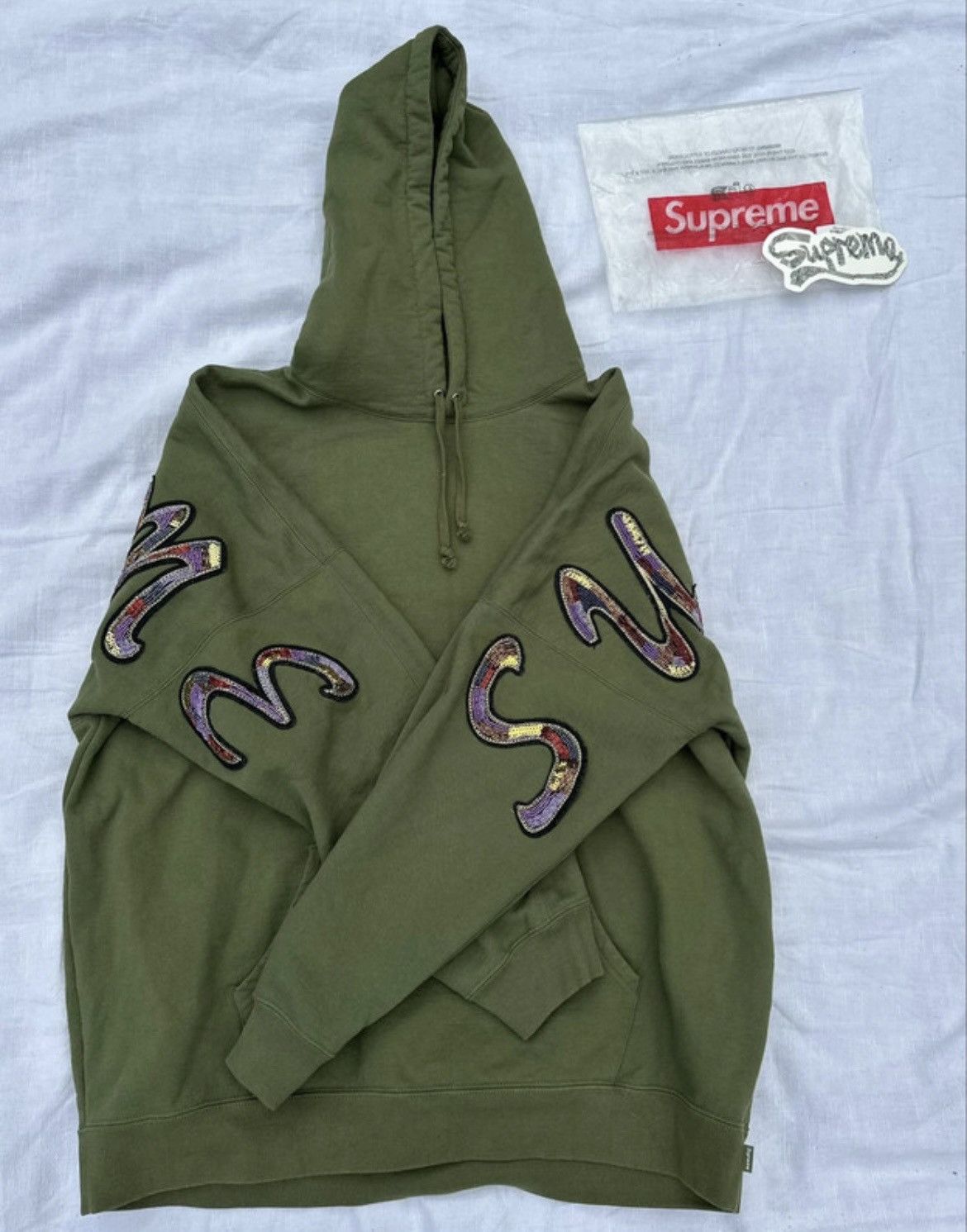 Supreme Supreme beaded hoodie Size US XL / EU 56 / 4 - 2 Thumbnail