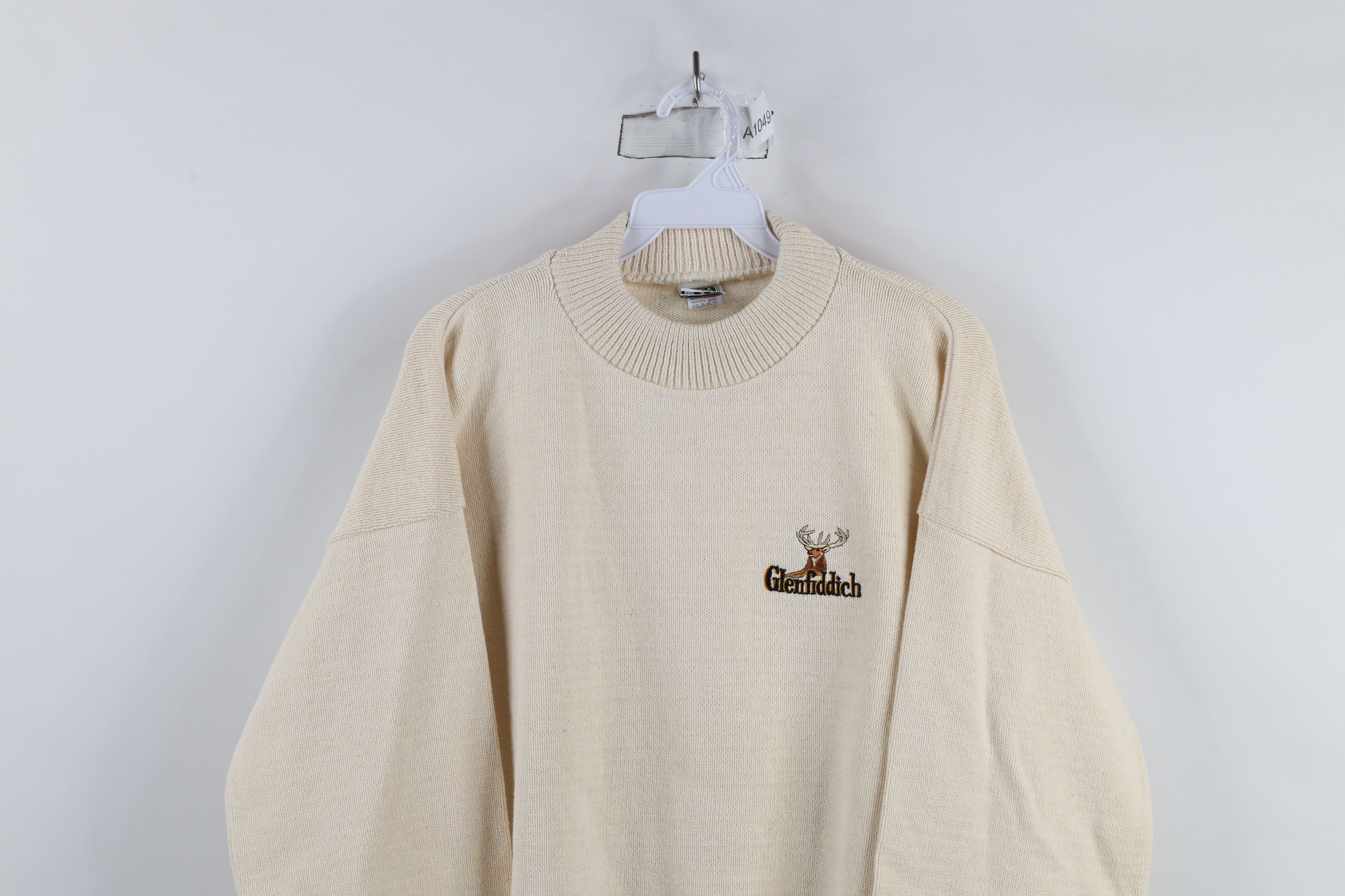 Vintage Vintage 90s Glenfiddich Distillery Scotch Knit Sweater USA Size US XL / EU 56 / 4 - 2 Thumbnail