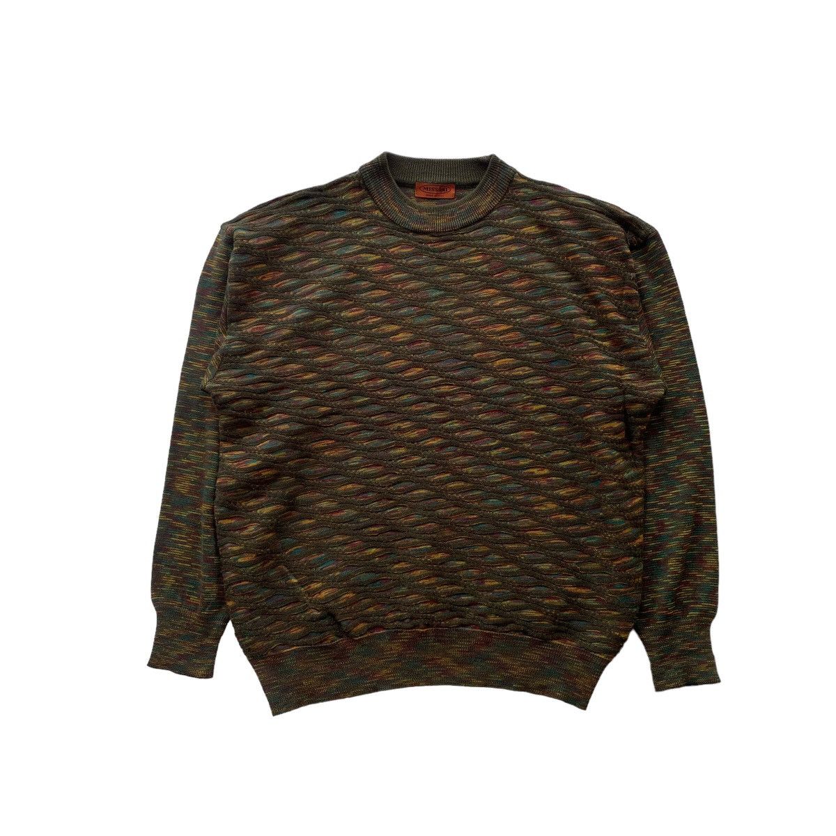 Missoni Vintage Missoni Sport 3D Pattern Knitwear Size US M / EU 48-50 / 2 - 1 Thumbnail