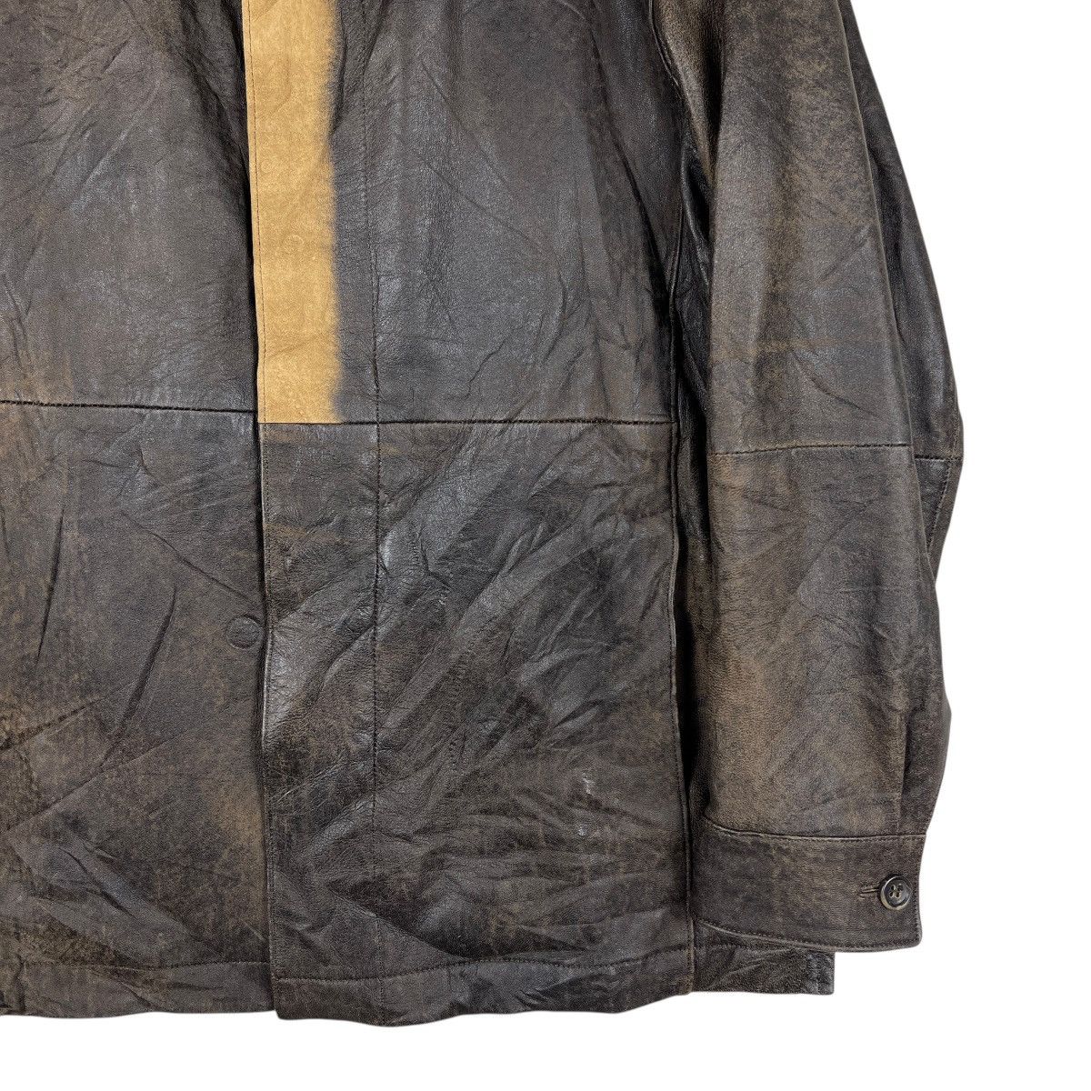 Issey Miyake 🔥 Issey Miyake Men SheepSkin Jacket Made In Japan - Size M Size US M / EU 48-50 / 2 - 8 Thumbnail