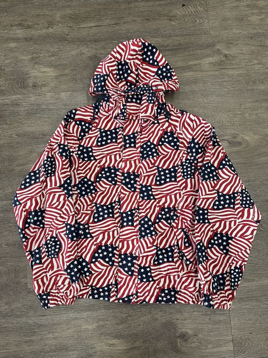 Supreme Supreme Flags Raglan Court Jacket | Grailed