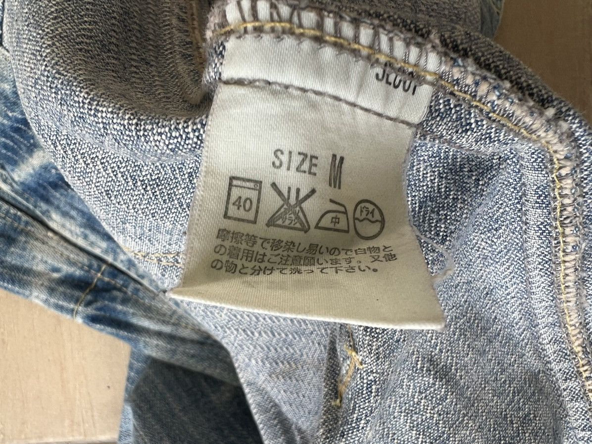 Levi's Vintage 2004 Levi’s Redloop Fade Blue HBT Denim Chore Jacket Size US M / EU 48-50 / 2 - 19 Thumbnail