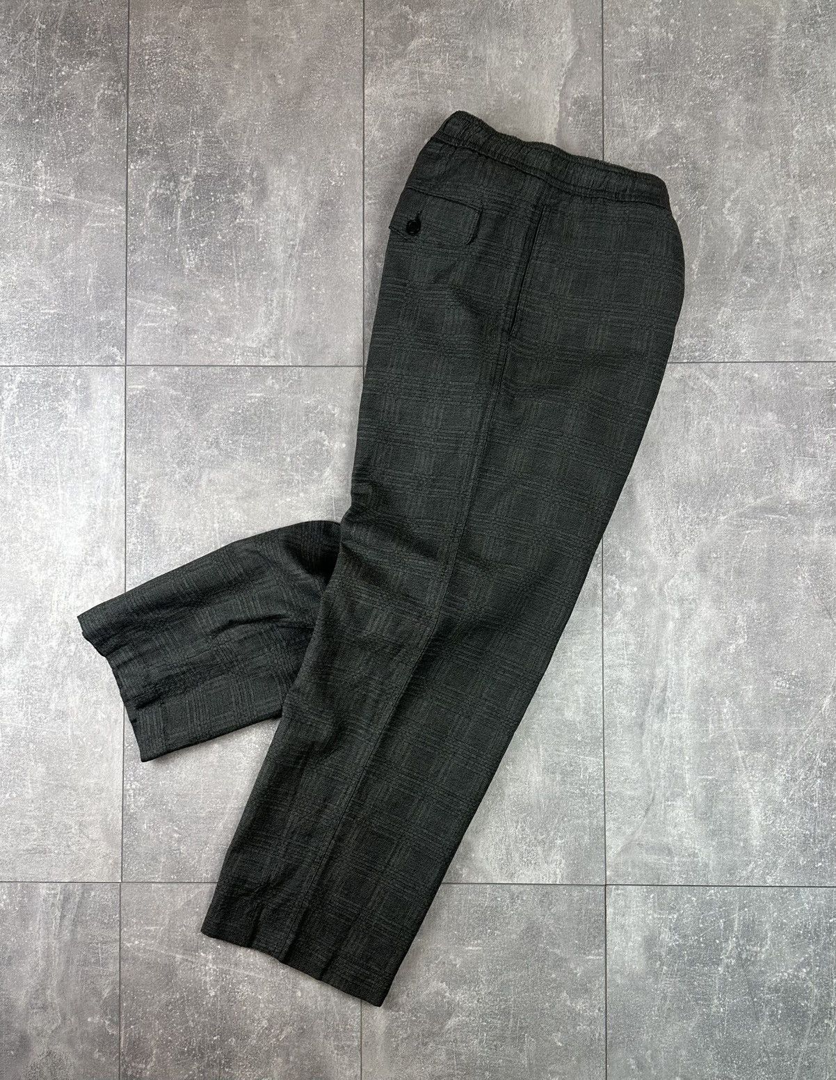 Our Legacy Our Legacy Drape Regular Trousers Gray Linen Wool Pants Size US 34 / EU 50 - 17 Thumbnail