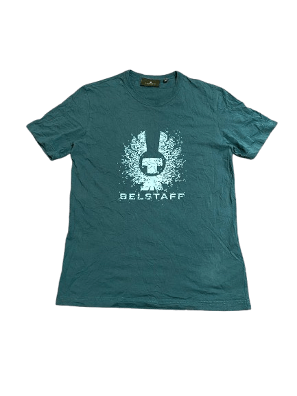 Belstaff Vintage Belstaff Big Y2K Logo Short Sleeve T-Shirt Size M Size US M / EU 48-50 / 2 - 1 Thumbnail
