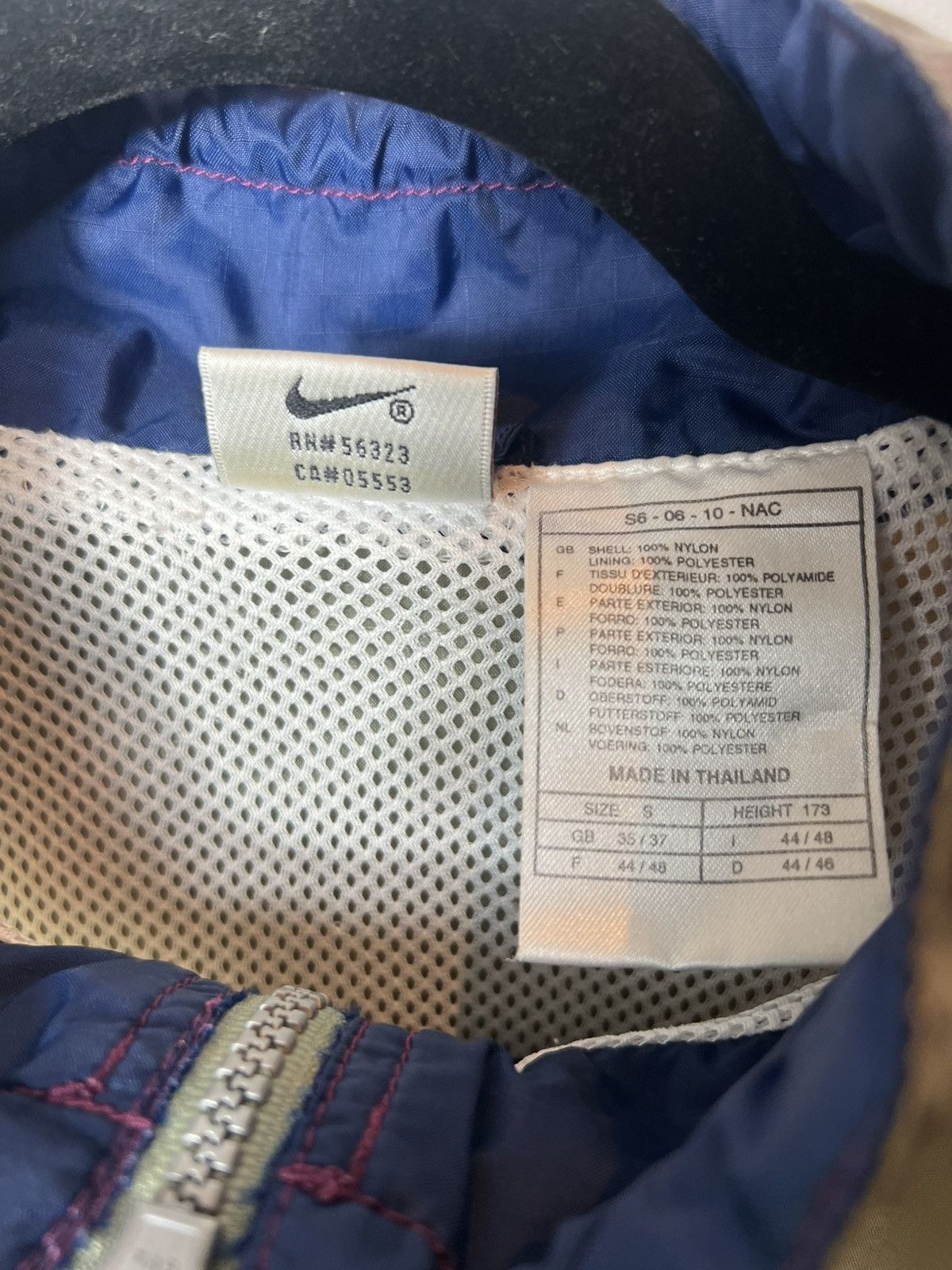 Nike Vintage 90s y2k streetwear Nike Anorak Jacket Big Swoosh Size US S / EU 44-46 / 1 - 7 Thumbnail