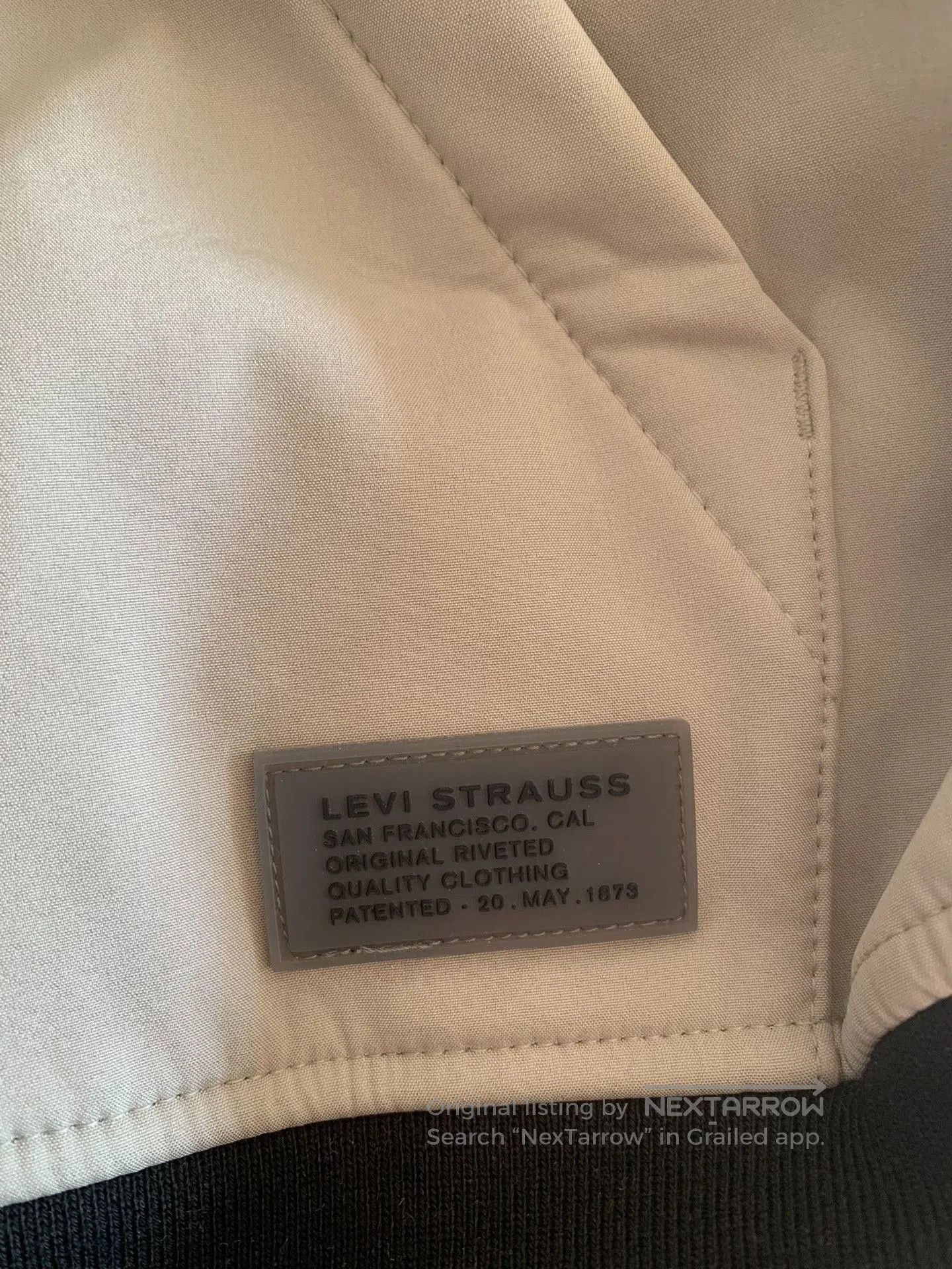 Levi's Levi's Men's Soft Shell Bomber. Size US XL / EU 56 / 4 - 7 Thumbnail
