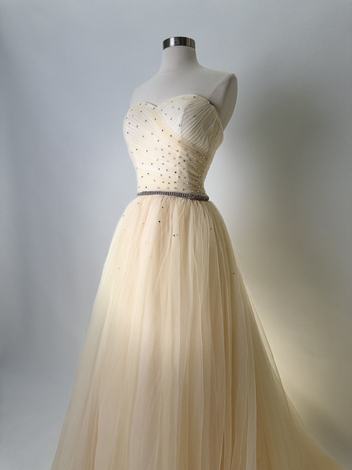 Other Brand New US 8 Anna Augusta Maxi Yellow Evening Dress Size M / US 6-8 / IT 42-44 - 3 Thumbnail
