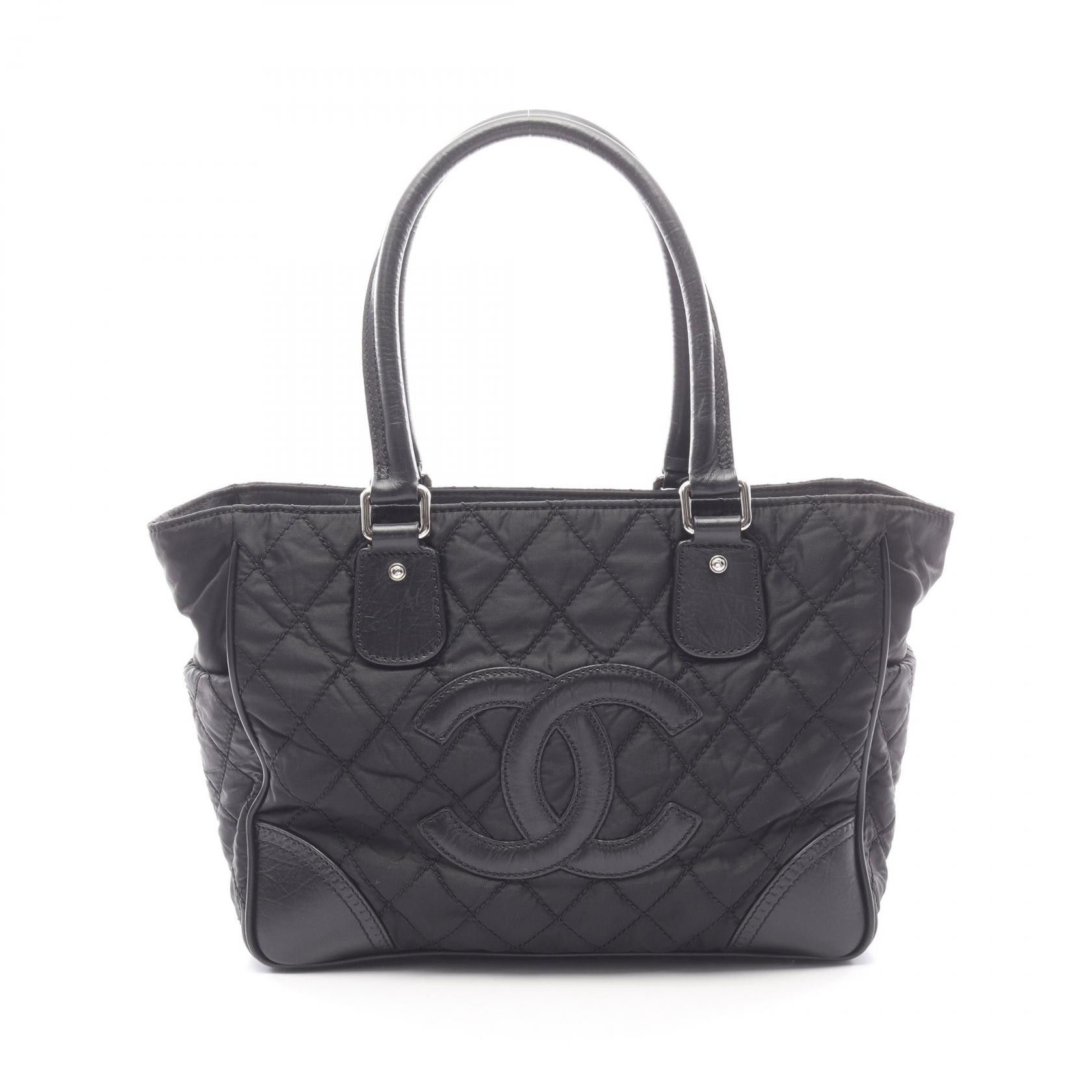 Chanel Chanel Chanel Paris New York Line Nylon Leather Tote Bag Textile Tote Bag A33100 DUTY FREE for USA Size ONE SIZE - 1 Thumbnail