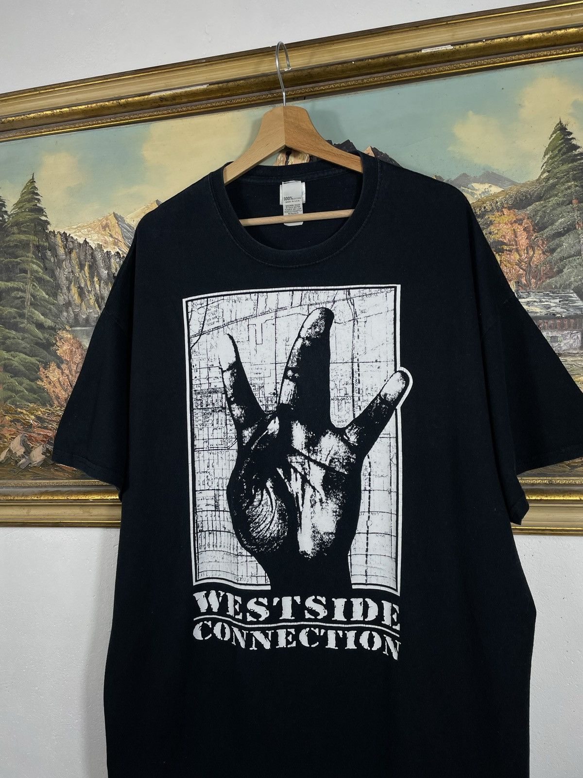 Band Tees Black Retro 00s Westside Connection Tshirt Tee Hiphop Rap Size US XL / EU 56 / 4 - 4 Thumbnail
