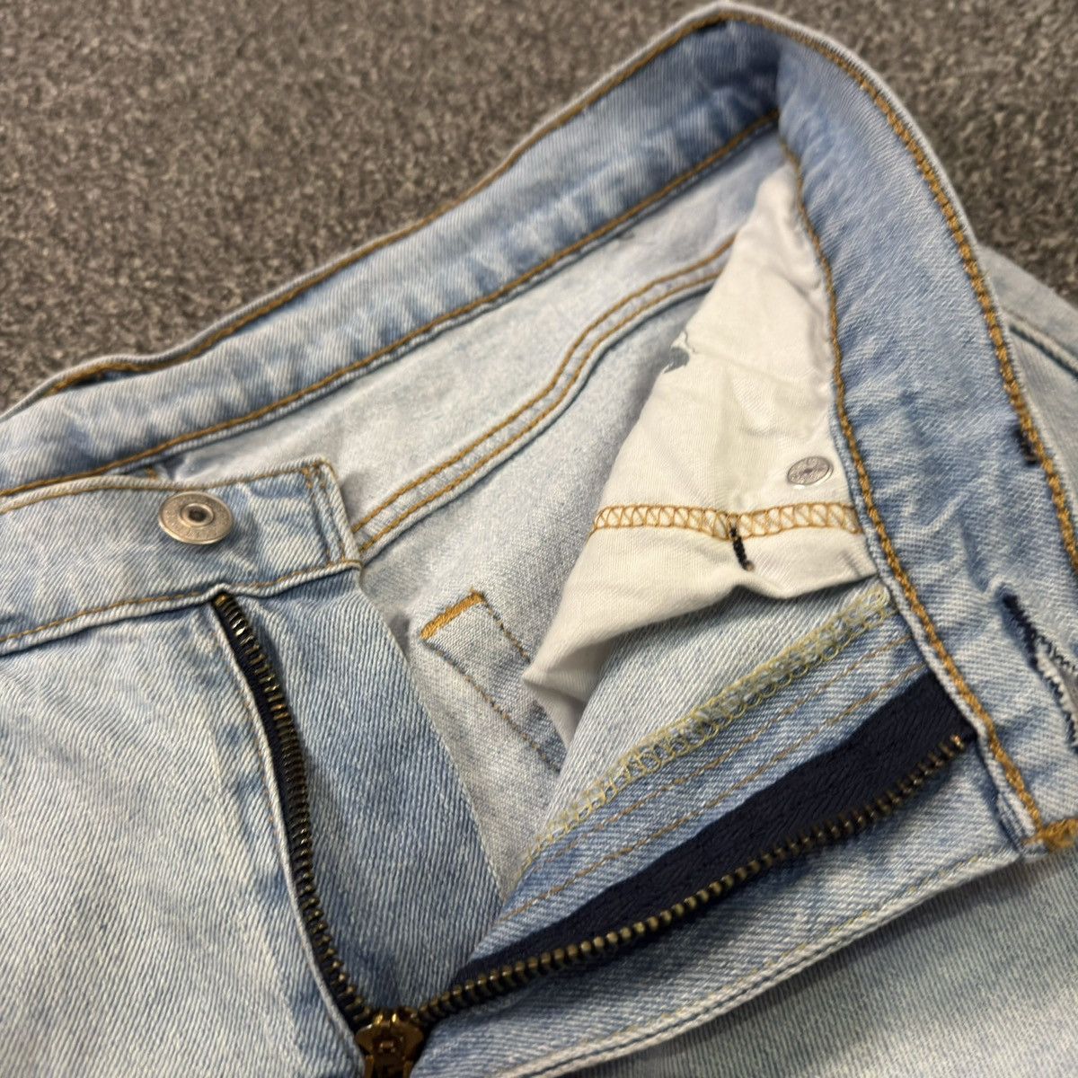 Levi's Levis 502 Blue Faded Denim 150 Anniversary Jeans W32 Size US 32 / EU 48 - 12 Thumbnail