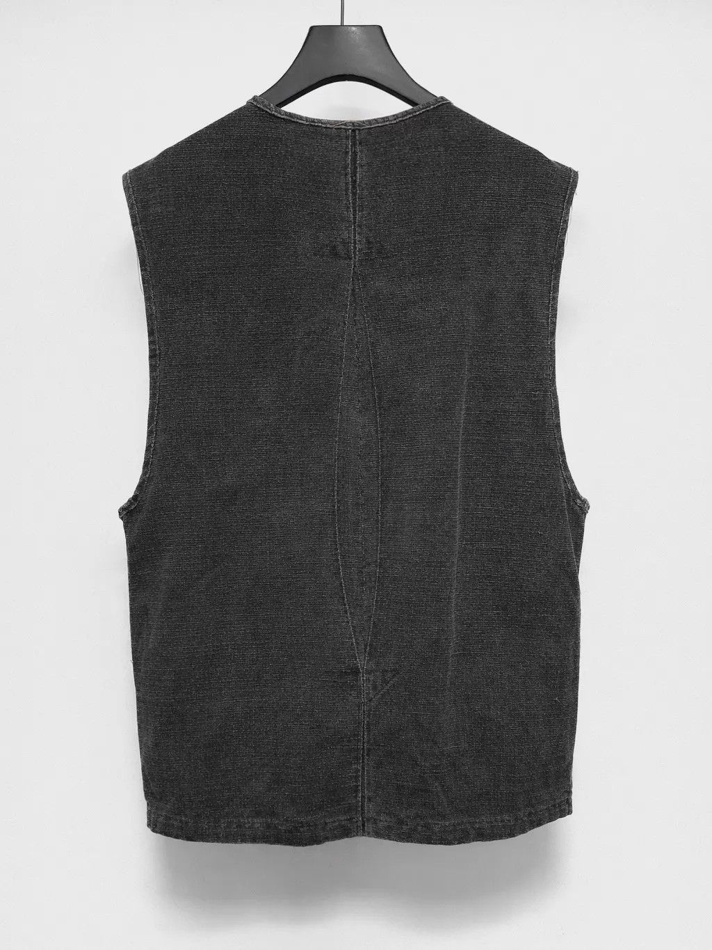 Other Andrew Driftwood 19C Linen Ink Dyed Handmade Vest (Rare) Size US S / EU 44-46 / 1 - 3 Thumbnail