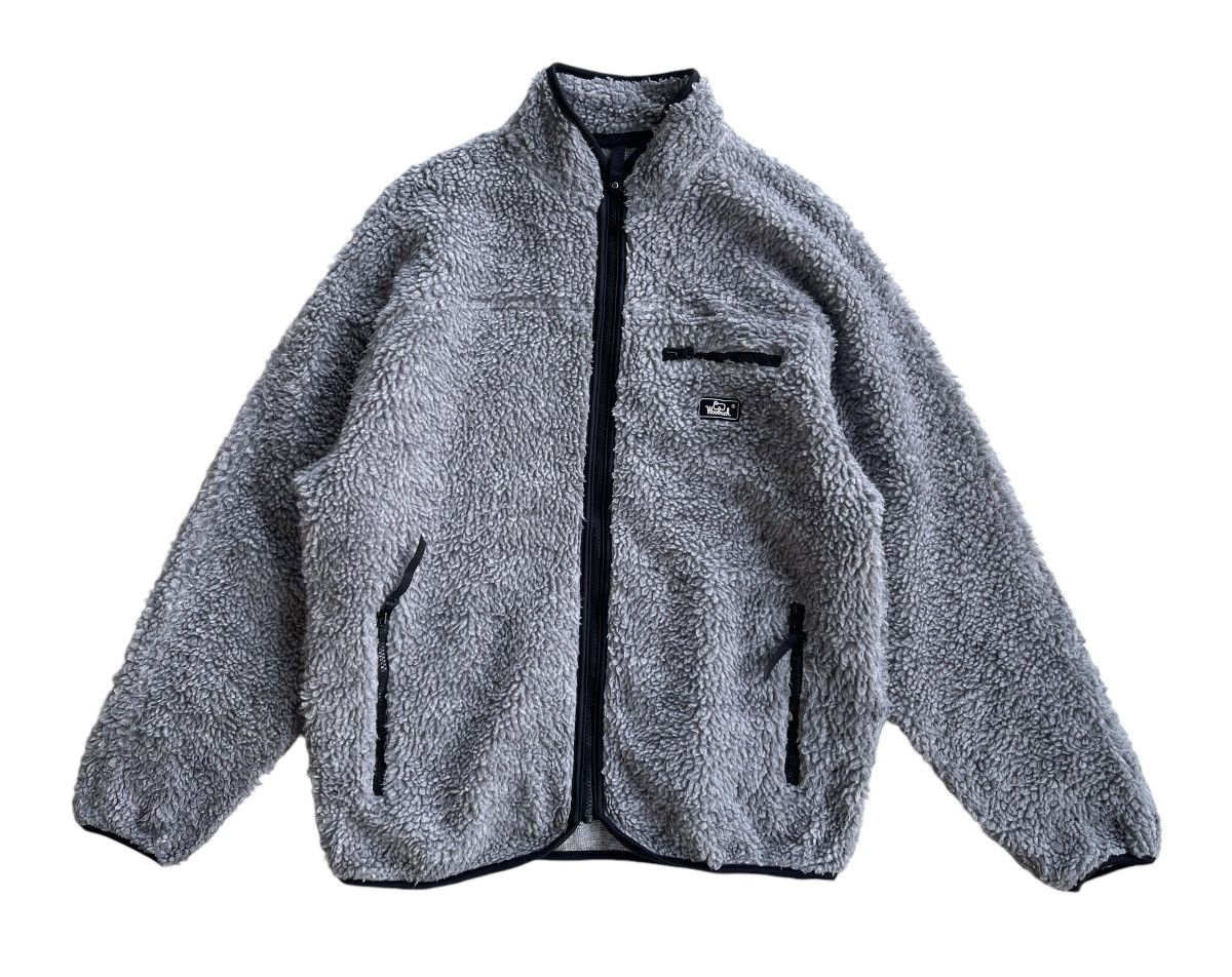 Woolrich Woolen Mills 90s Woolrich Teddy Fleece Jacket Size US L / EU 52-54 / 3 - 5 Thumbnail