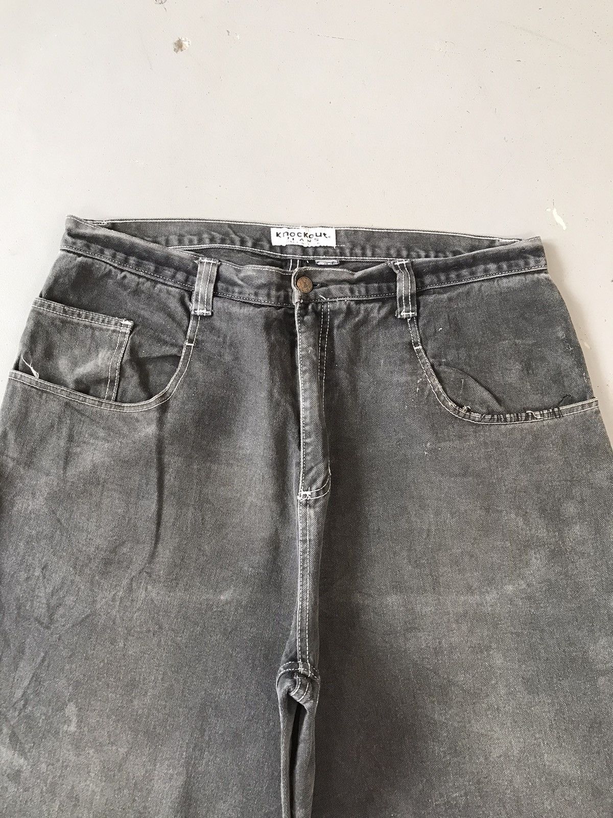 Vintage Vintage Knockout Denim Jorts Size US 40 / EU 56 - 5 Thumbnail
