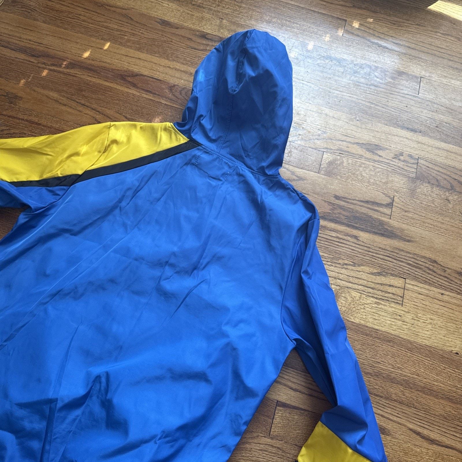 Black Pyramid Black Pyramid Jacket. Blue and Yellow. Windbreaker with hood Size US XL / EU 56 / 4 - 13 Thumbnail