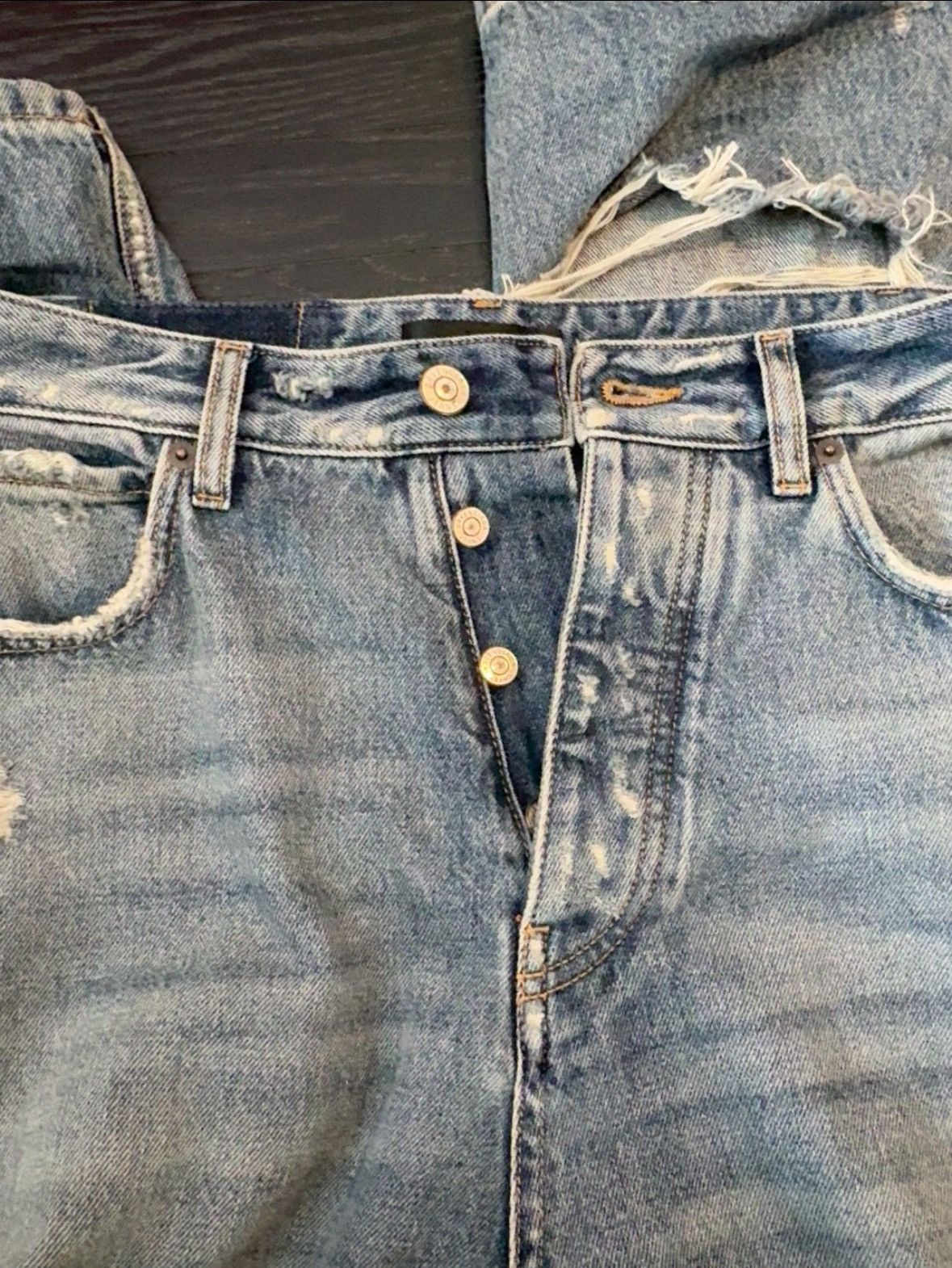 Balenciaga Balenciaga distressed denim jeans Size US 32 / EU 48 - 5 Thumbnail