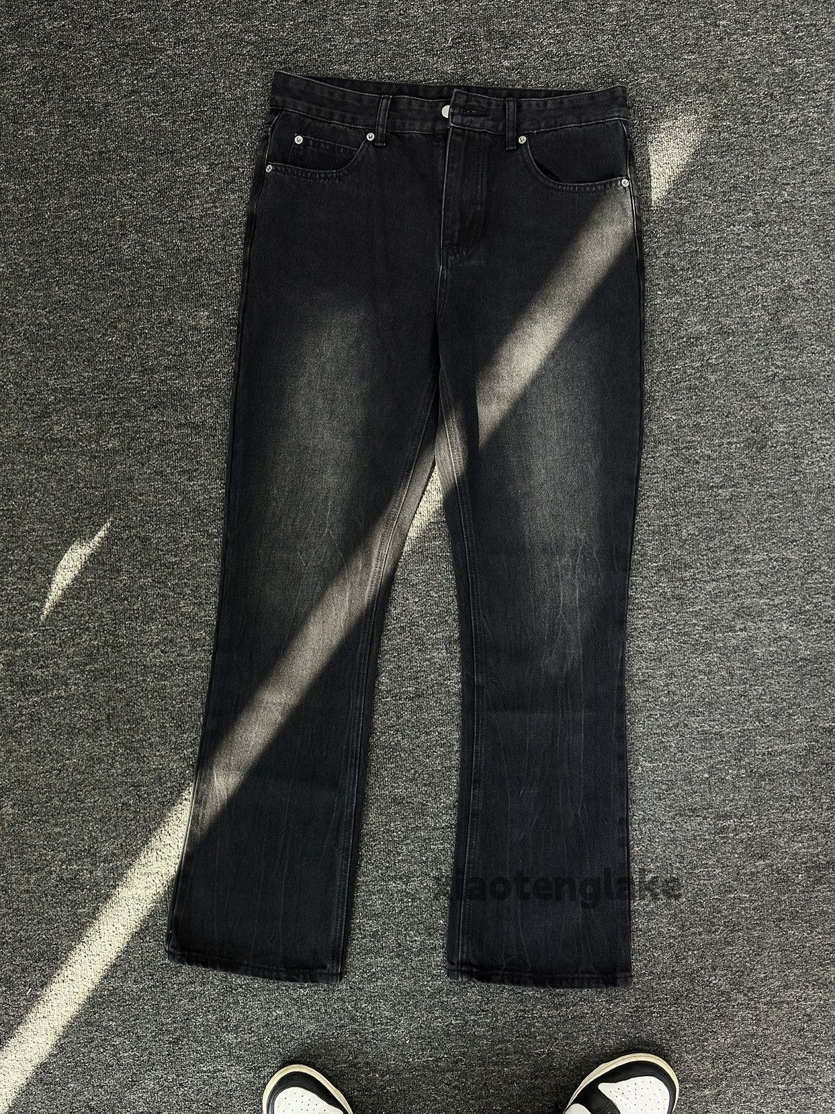 Jean washed faded y2k cleanfit yuppie bootcut jeans Size US 36 / EU 52 - 3 Thumbnail