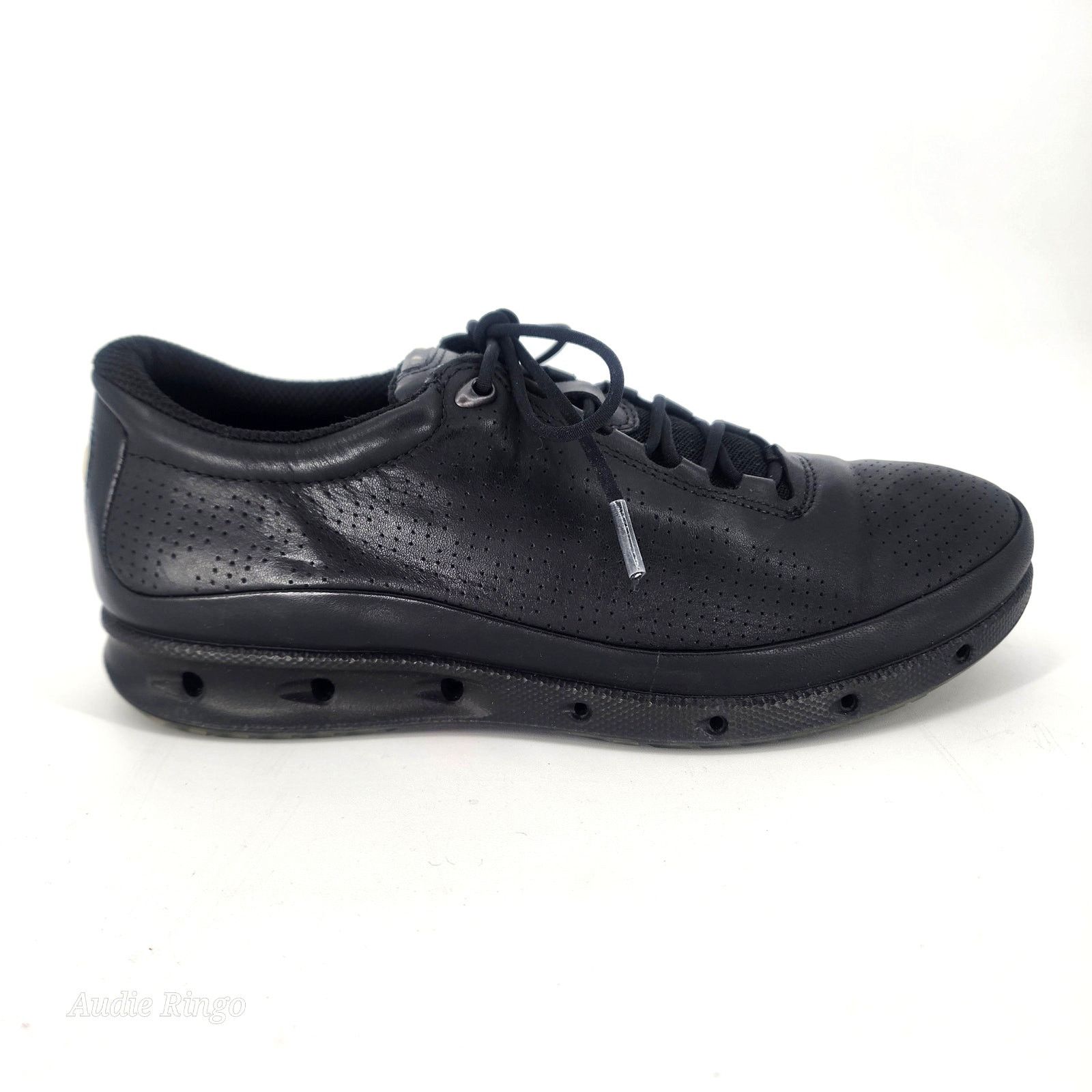 Ecco ECCO Black Leather Lace-Up Comfort Walking Shoes EU 37 US 6 Size US 6 / IT 36 - 9 Thumbnail