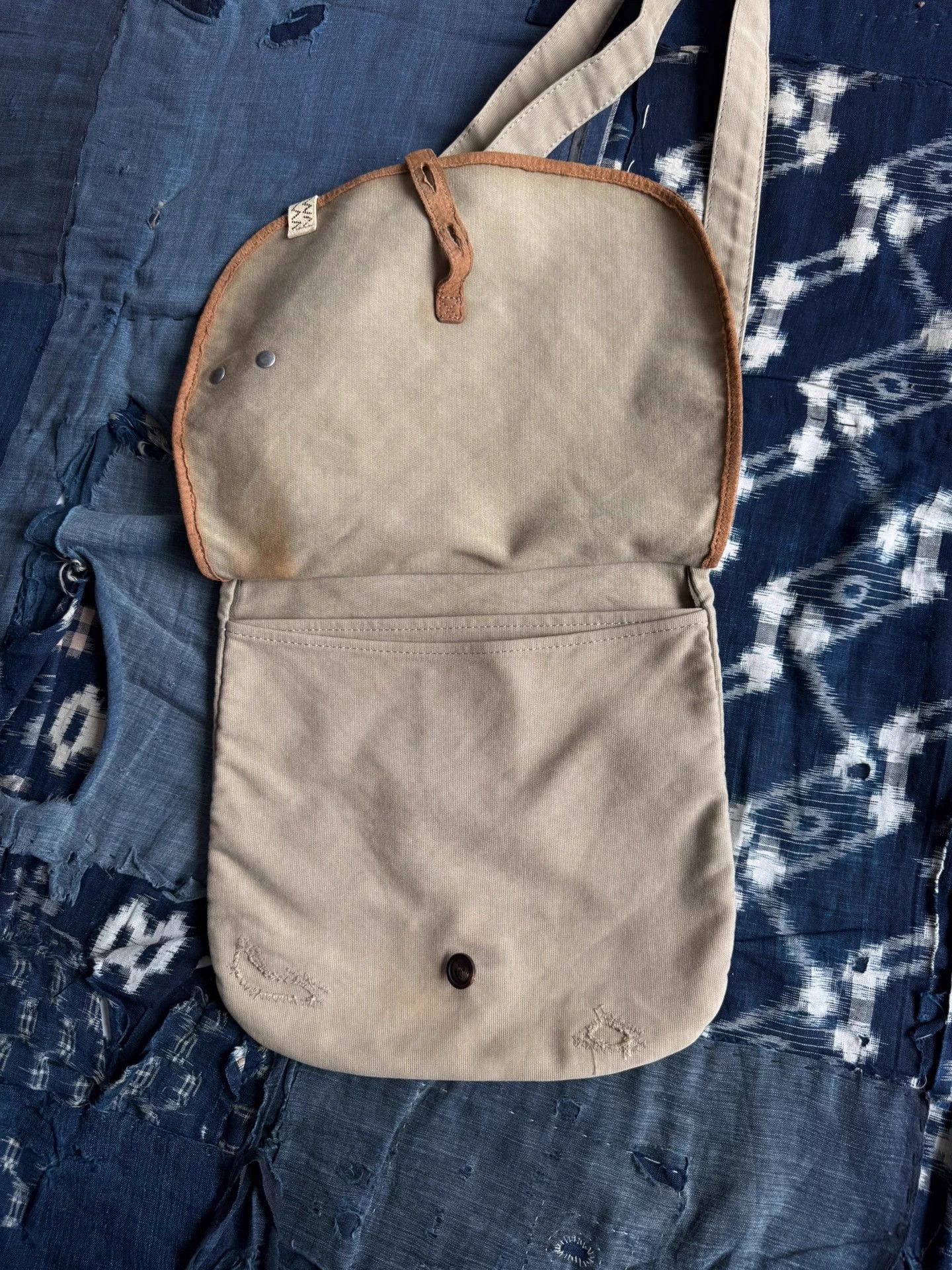 Visvim VISVIM '23 MIL SHOULDERBAG German Corduroy Washed Olive Size ONE SIZE - 4 Thumbnail