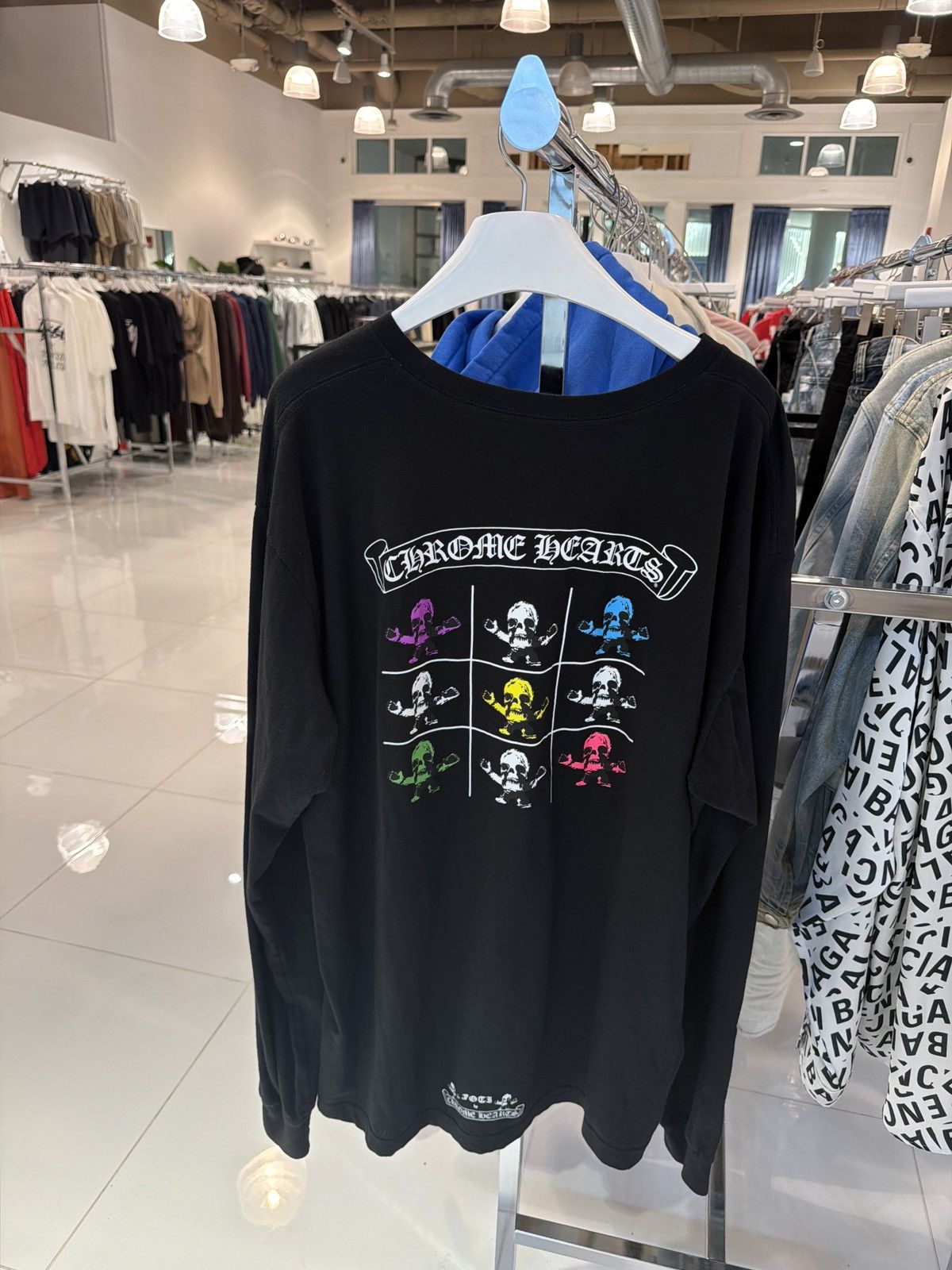 Chrome Hearts Chrome Hearts Foti Tik Tak Black Tee Size US XL / EU 56 / 4 - 2 Thumbnail