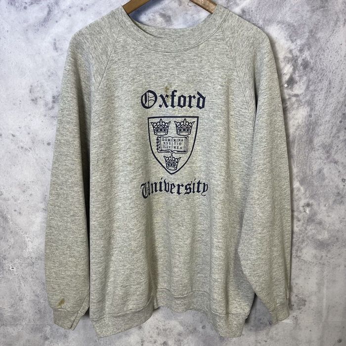 Vintage oxford hot sale university sweatshirt