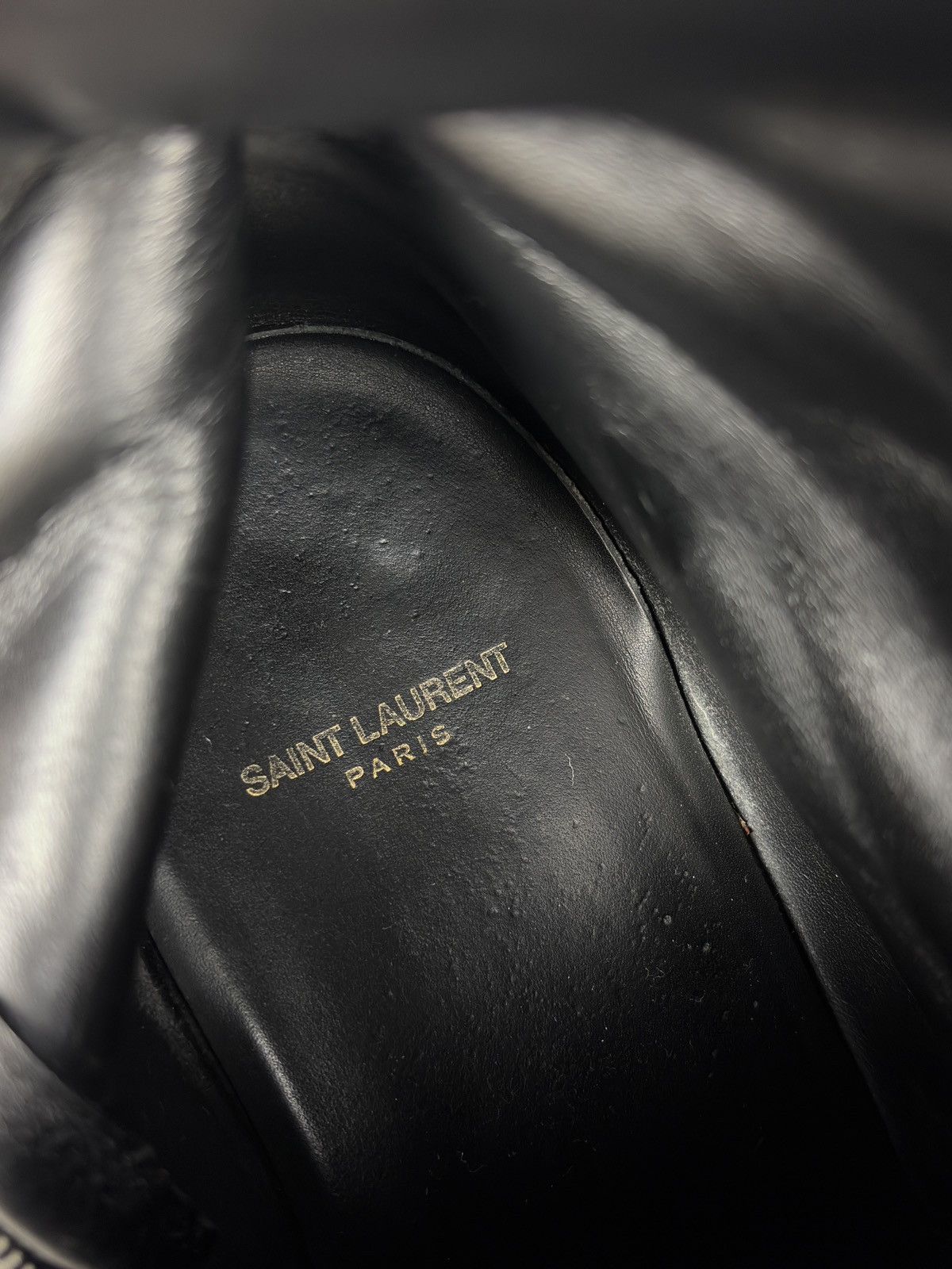 Hedi Slimane × Saint Laurent Paris FW15 Saint Laurent Paris Hedi Zipper Ranger Combat Boots Size US 8 / EU 41 - 14 Thumbnail