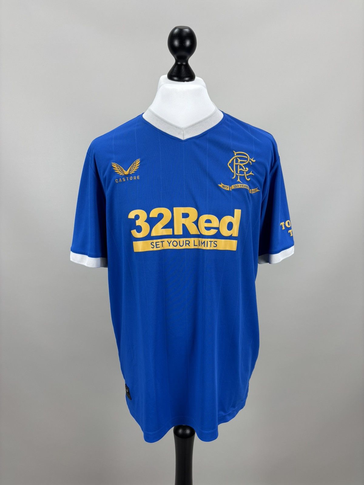 Castore Mens t shirt Castore Rangers Football Jersey Size XXL Size US XXL / EU 58 / 5 - 1 Thumbnail