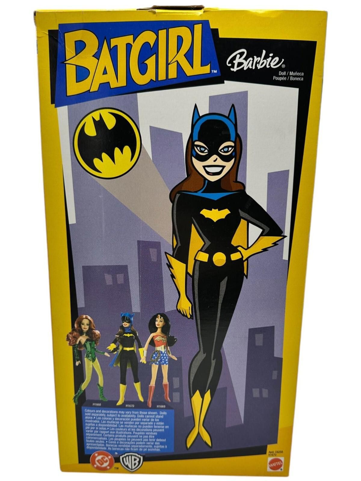 Other Batgirl Barbie Doll 3+ Black & Yellow Costume Mattel Size ONE SIZE - 8 Thumbnail