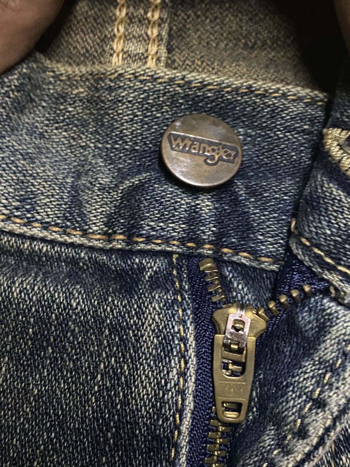 Wrangler Vintage Wrangler Mud Wash Distressed Loose Jeans Size US 32 / EU 48 - 9 Thumbnail