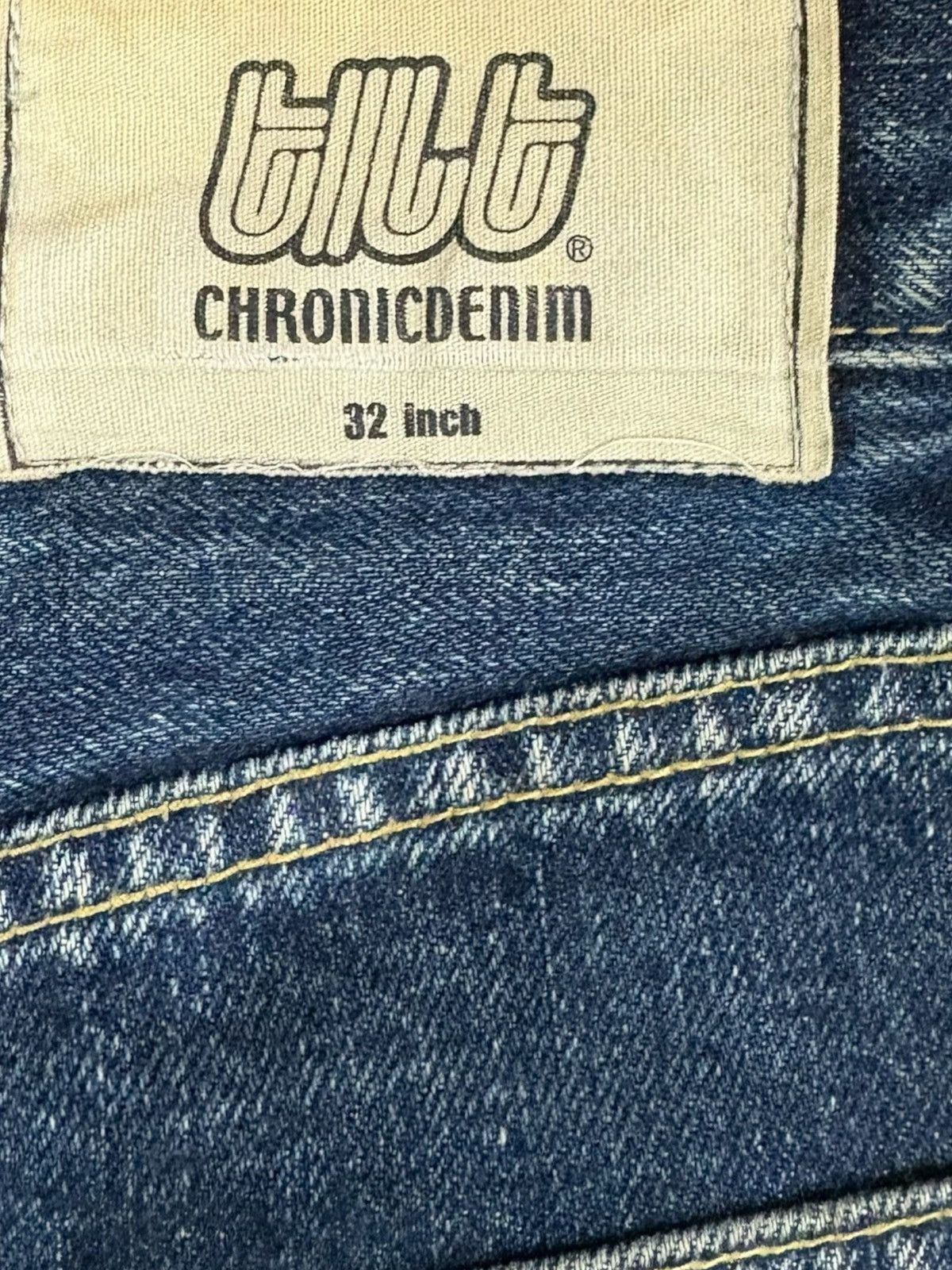 Japanese Brand Vintage Japanese Brand Tilt Mud Wash Baggy Selvedge Jeans Size US 32 / EU 48 - 11 Thumbnail