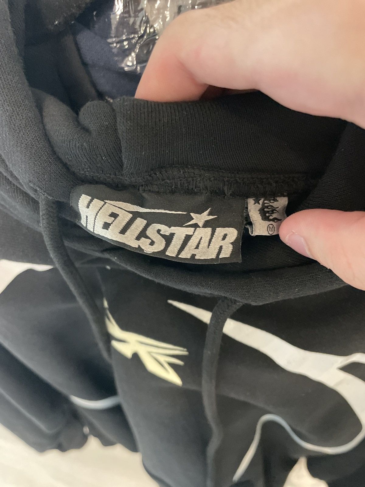 HELLSTAR Hellstar Sports Hoodie Jet Black M Size US M / EU 48-50 / 2 - 4 Thumbnail