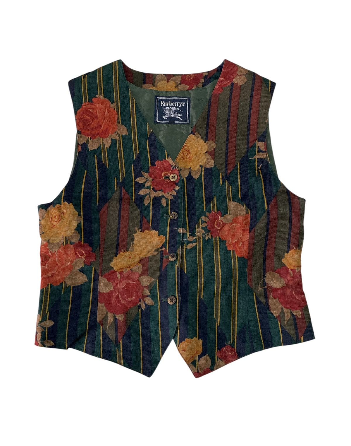 Burberry Vintage 90s Burberrys Flower Size S / US 4 / IT 40 - 1 Thumbnail