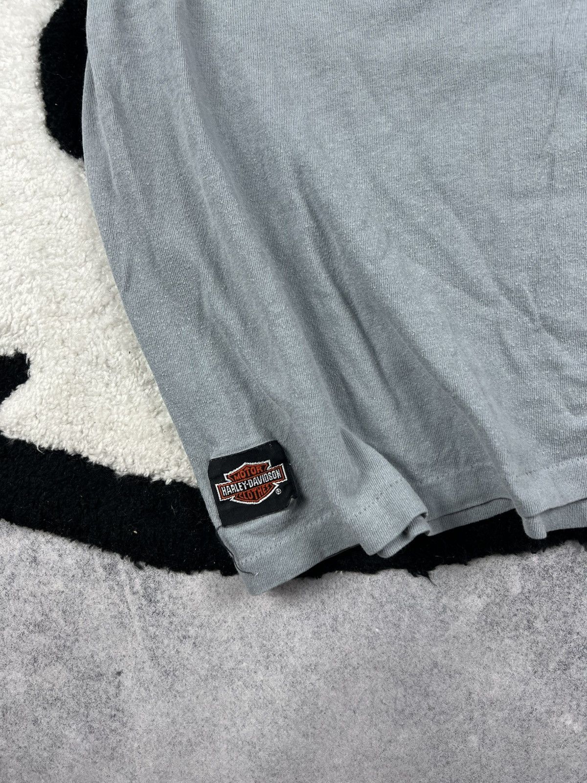Harley Davidson Vintage Harley Davidson 1990 3D Emblem USA Eagle Y2K Tee Size US XL / EU 56 / 4 - 7 Thumbnail