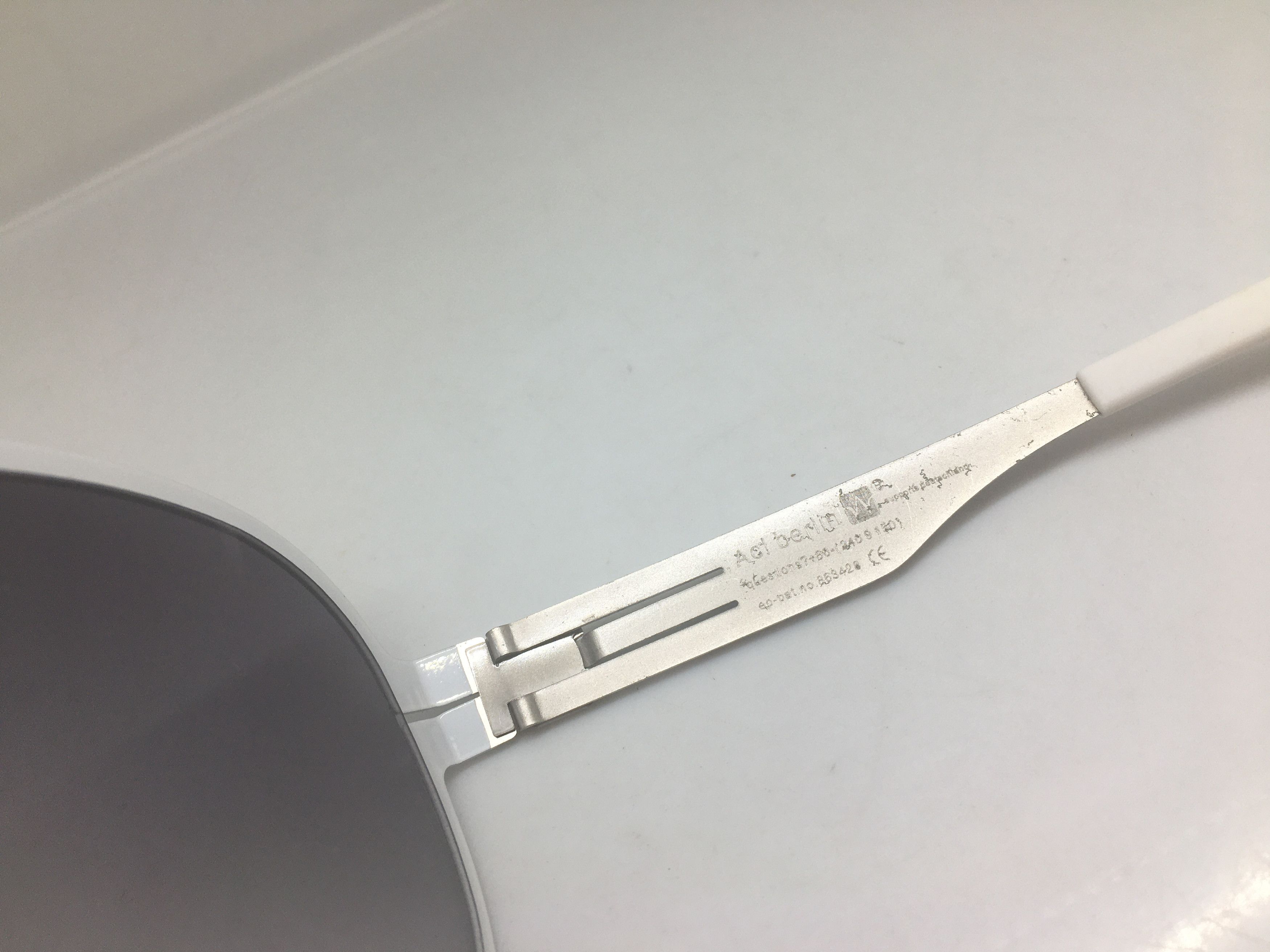 Other AC Berlin White Round Oversize Sunglasses Frame Size ONE SIZE - 6 Thumbnail