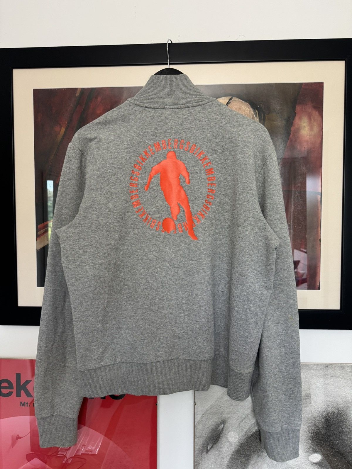Dirk Bikkembergs Rare Y2k Dirk BIKKEMBERGS soccer football Zip Sweatshirt Size US L / EU 52-54 / 3 - 1 Thumbnail