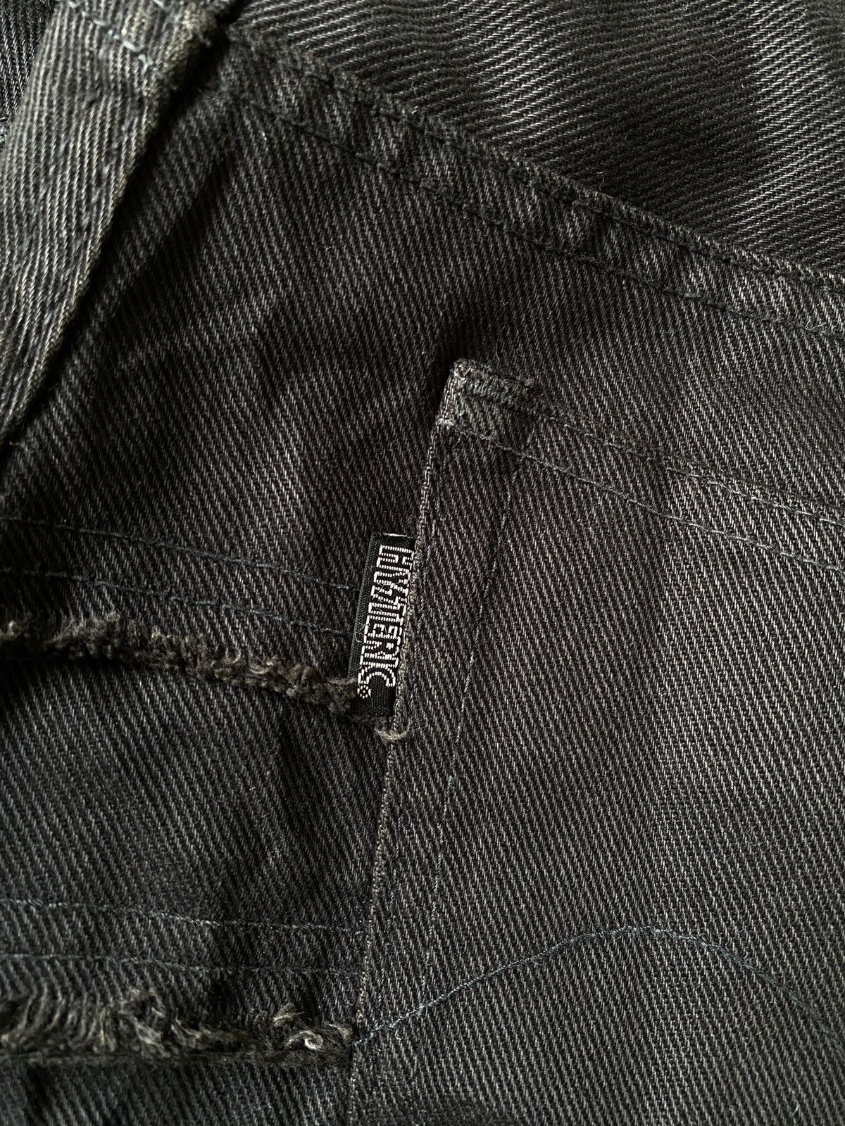 Hysteric Glamour 90’s Hysteric Glamour Black Crust Hagi Patches Denim Size US 32 / EU 48 - 18 Thumbnail