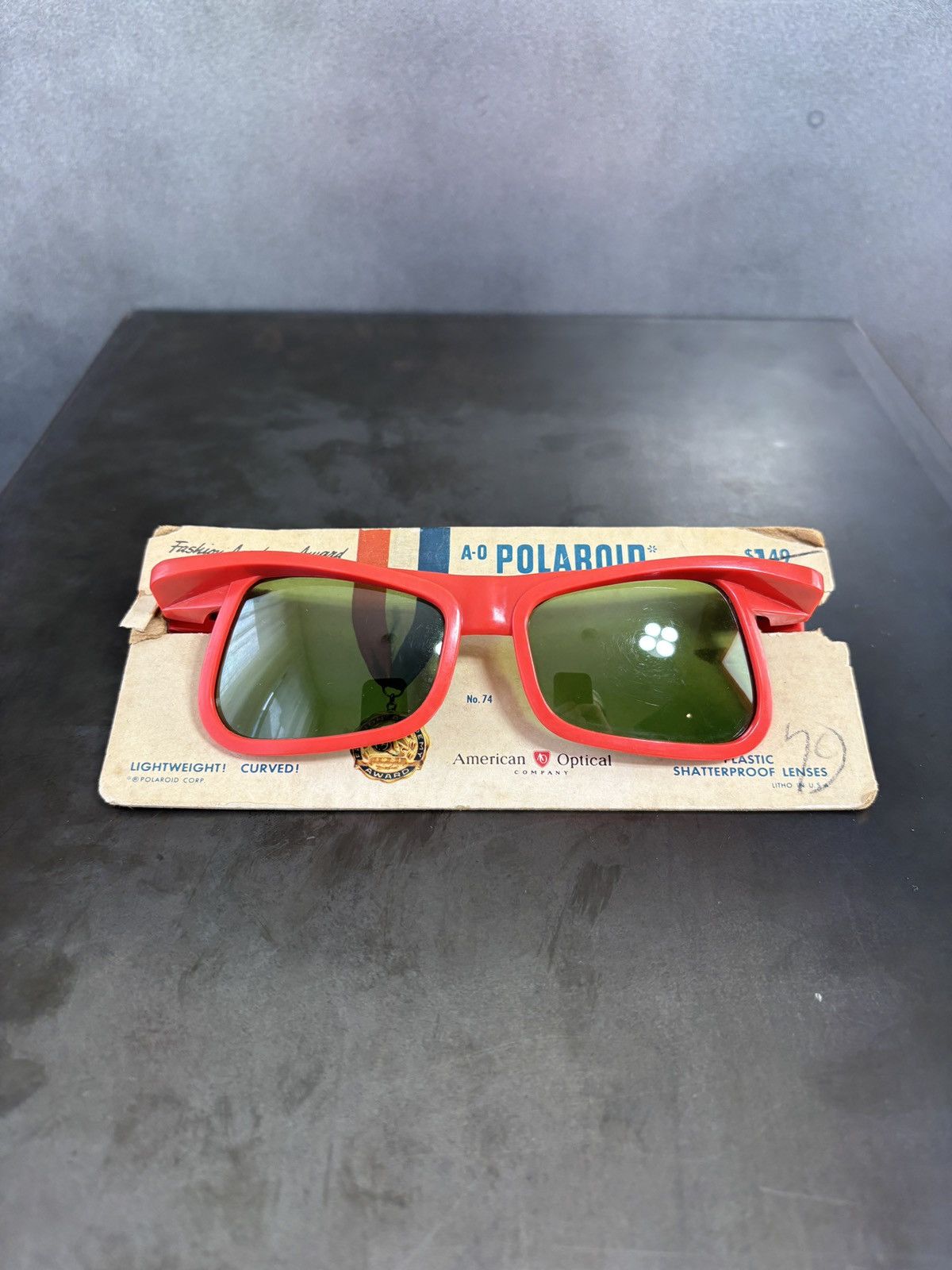 American Optical × Polaroid × Vintage 1950s American Optical Sunglasses True Vintage Polaroid 1951 Size ONE SIZE - 4 Thumbnail