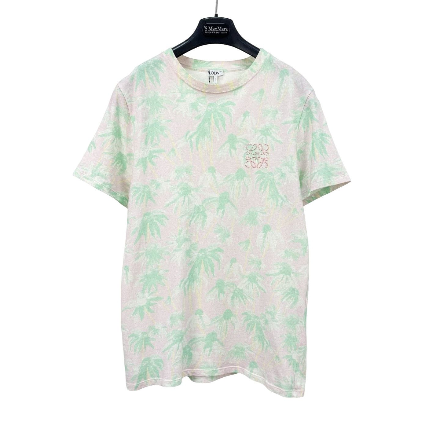 Loewe Loewe Palm Tree Print Anagram Logo T-Shirt L Size US L / EU 52-54 / 3 - 1 Thumbnail