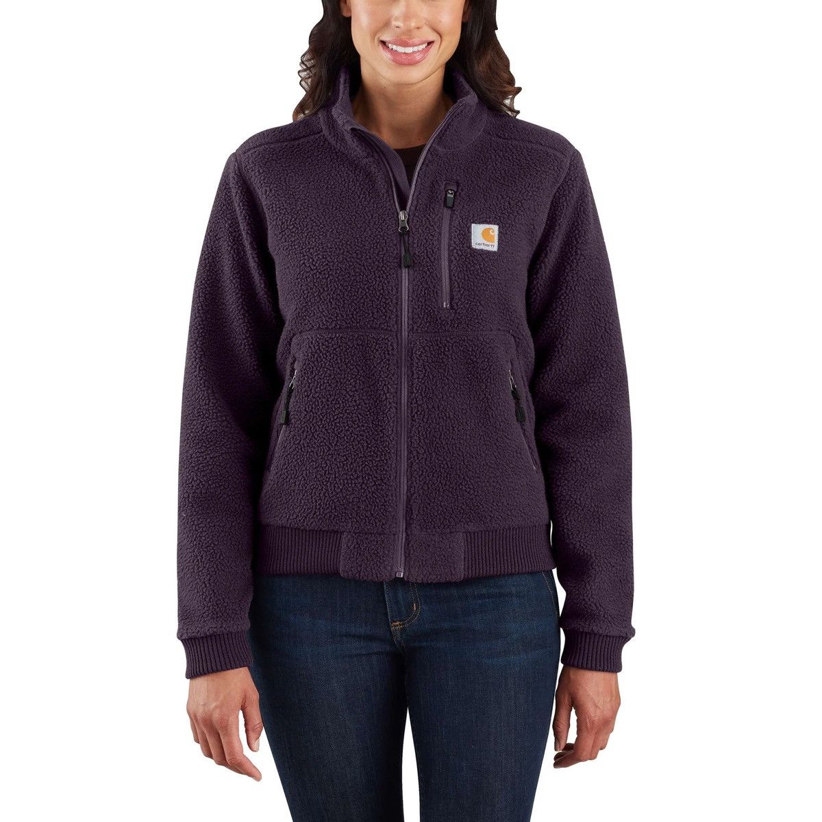 Carhartt Carhartt High Pile Retro X Fleece Zipper Jacket Size L / US 10 / IT 46 - 3 Thumbnail