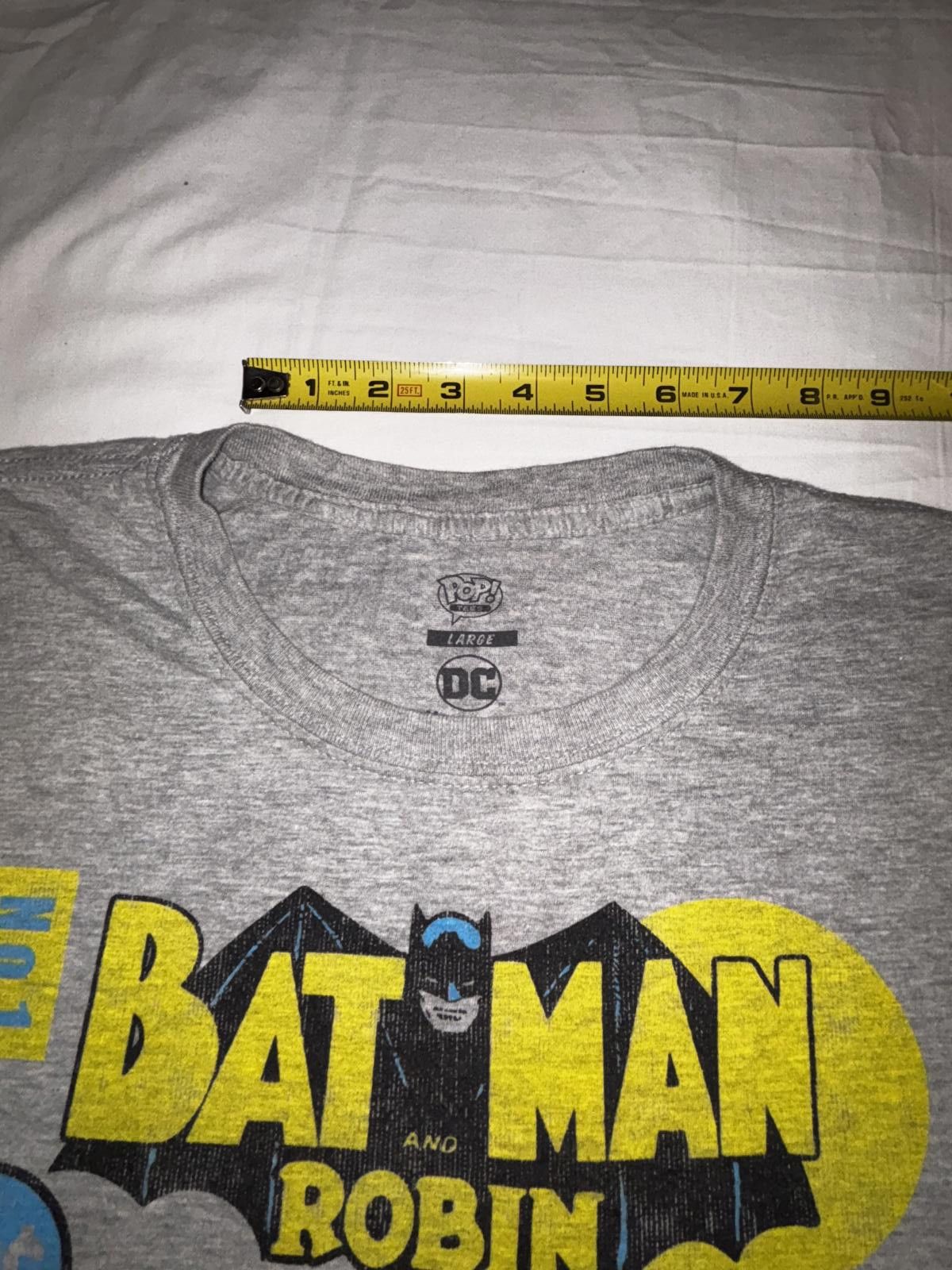 DC Vintage DC Comics Batman & Robin Graphic T-Shirt Size US L / EU 52-54 / 3 - 8 Thumbnail