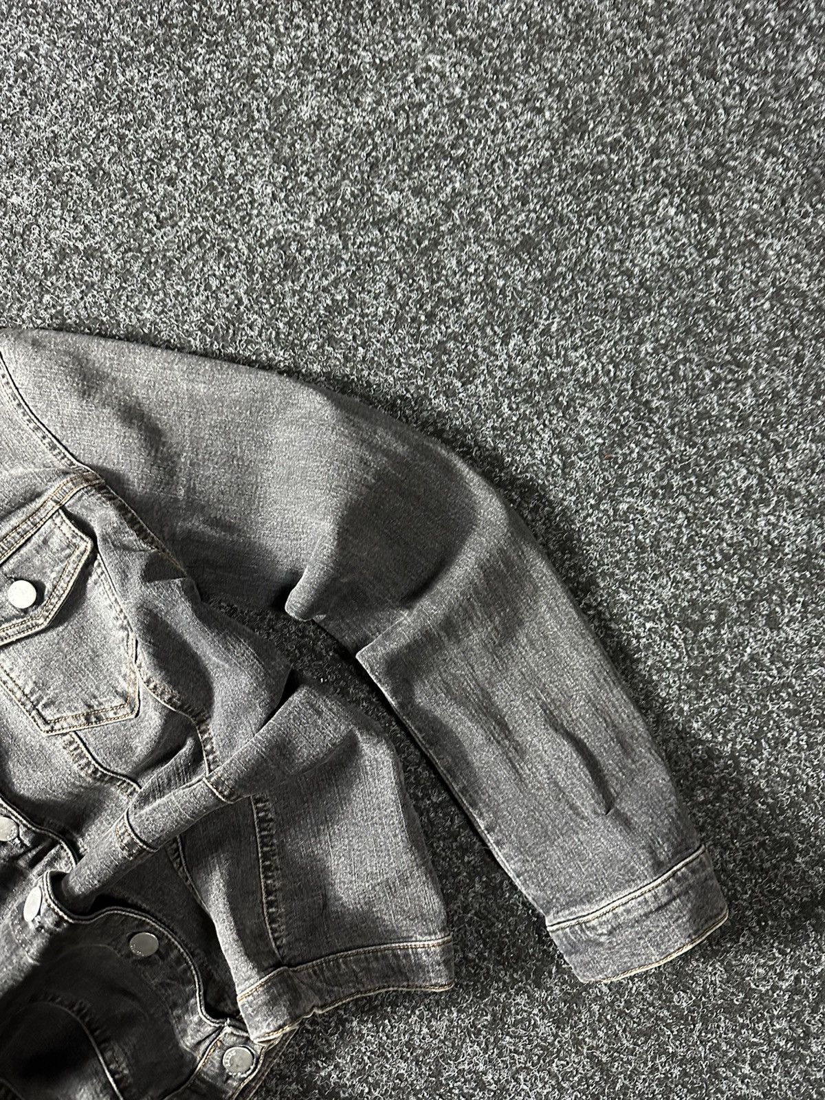 Miss Sixty × Vintage 🚨Miss Sixty Y2K Vintage Denim Zip Racing Jacket Size XL / US 12-14 / IT 48-50 - 3 Thumbnail