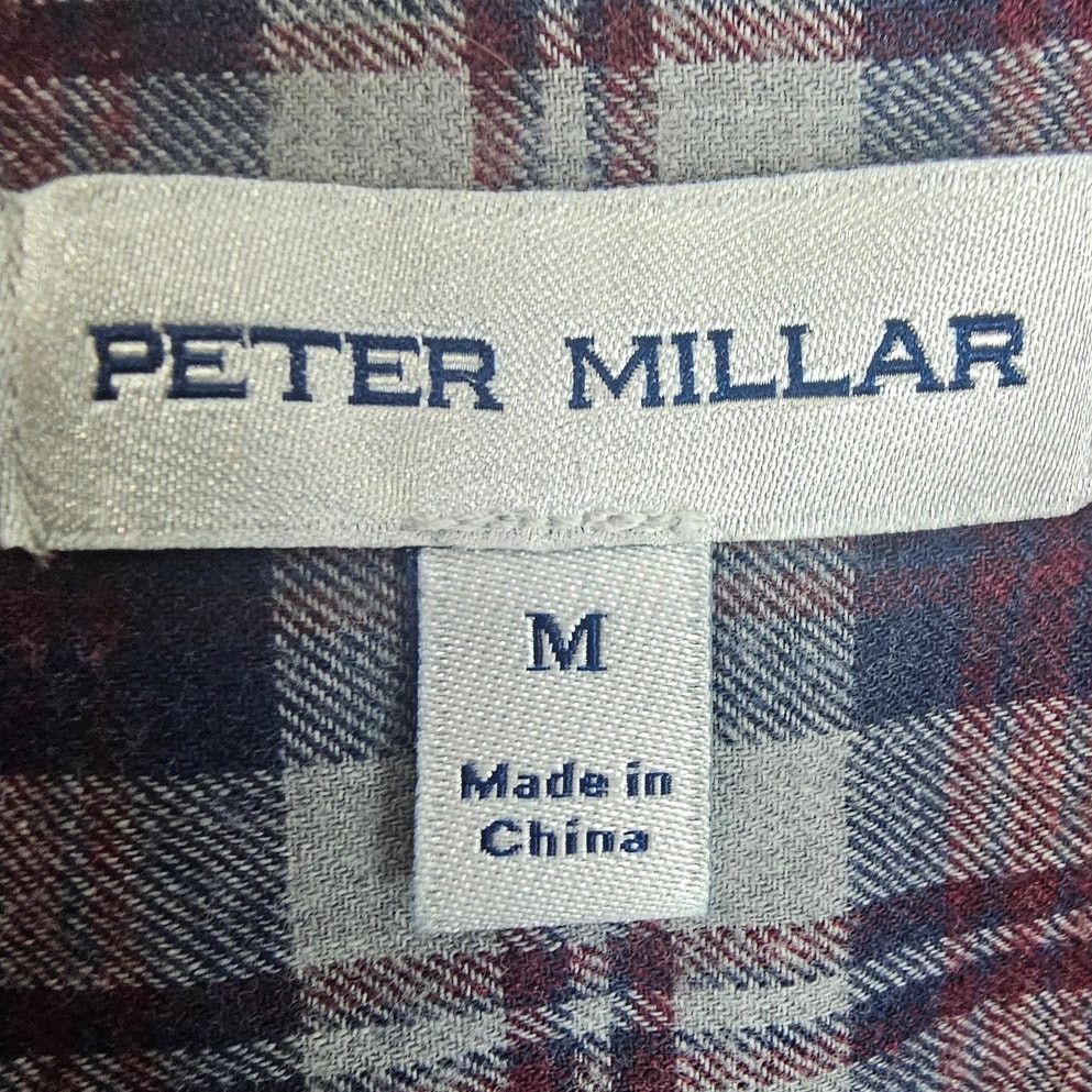 Peter Millar Peter Millar Flannel Shirt Men M Plaid Casual Lightweight Size US M / EU 48-50 / 2 - 6 Thumbnail